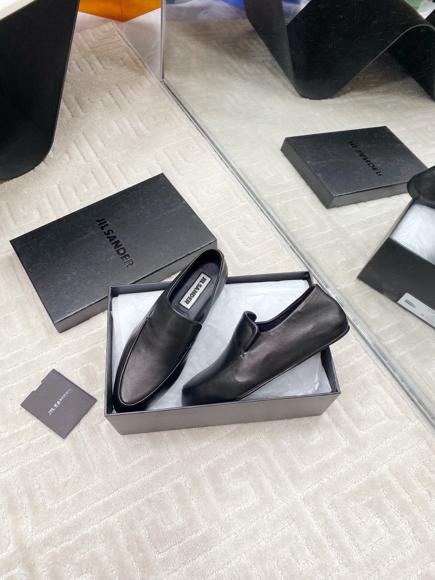 Jil Sander Retro Mary Jane Shoes Offer: $650, Top Quality Sheepskin, Imported Materials - 图片 4