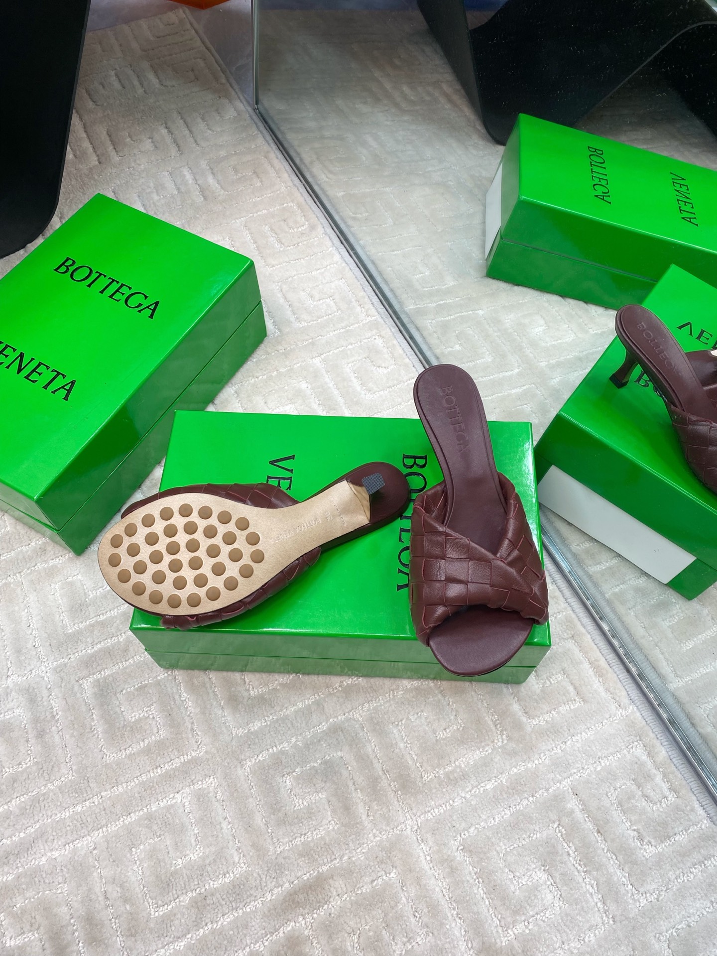Bottega Veneta Blink Woven Leather Heeled Sandals, Luxurious & Comfortable 10 i1741284858695 3633 0 8