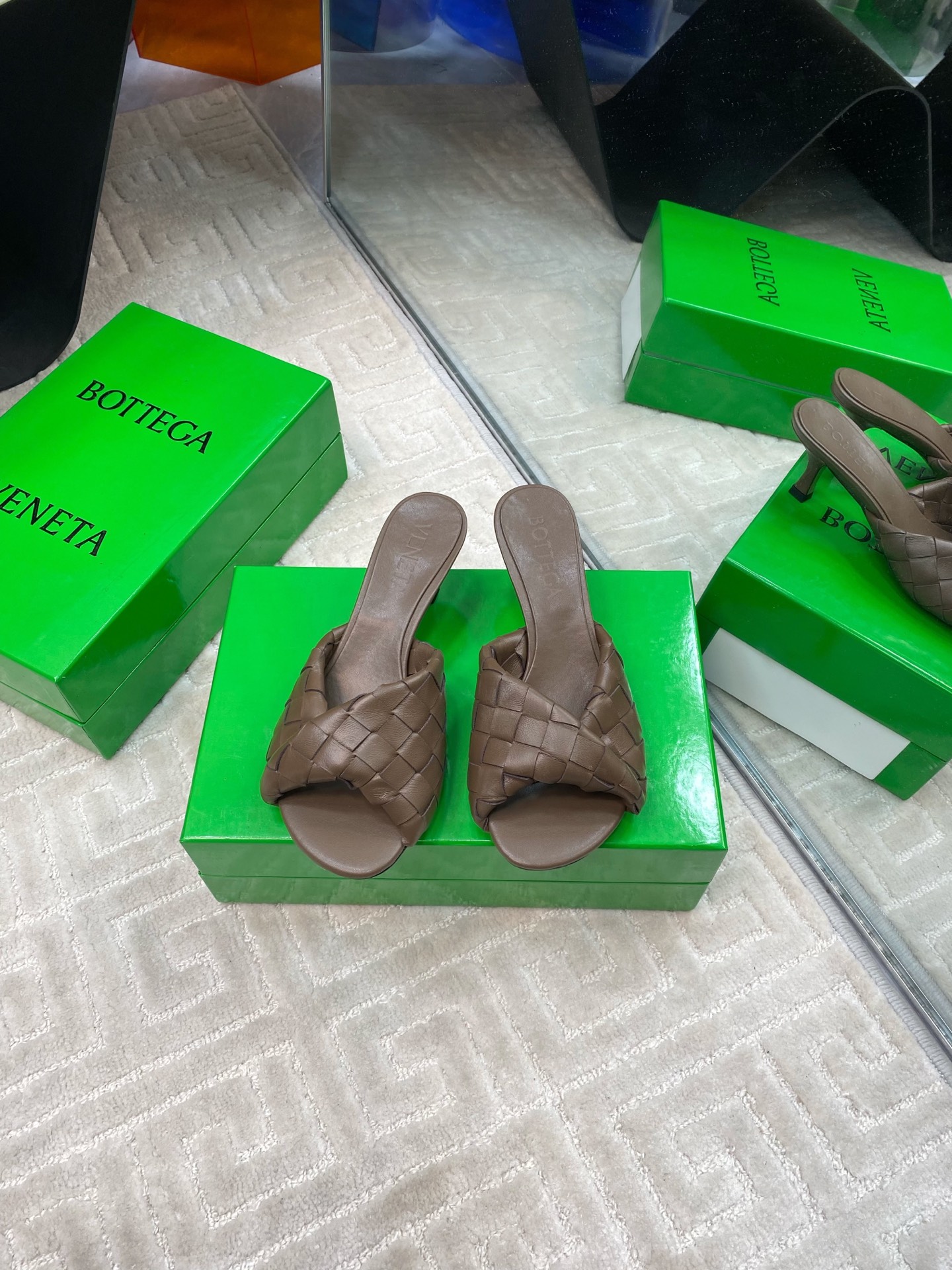 Bottega Veneta Blink Woven Leather Heeled Mules Sandals 3 i1741284888638 5051 0 0