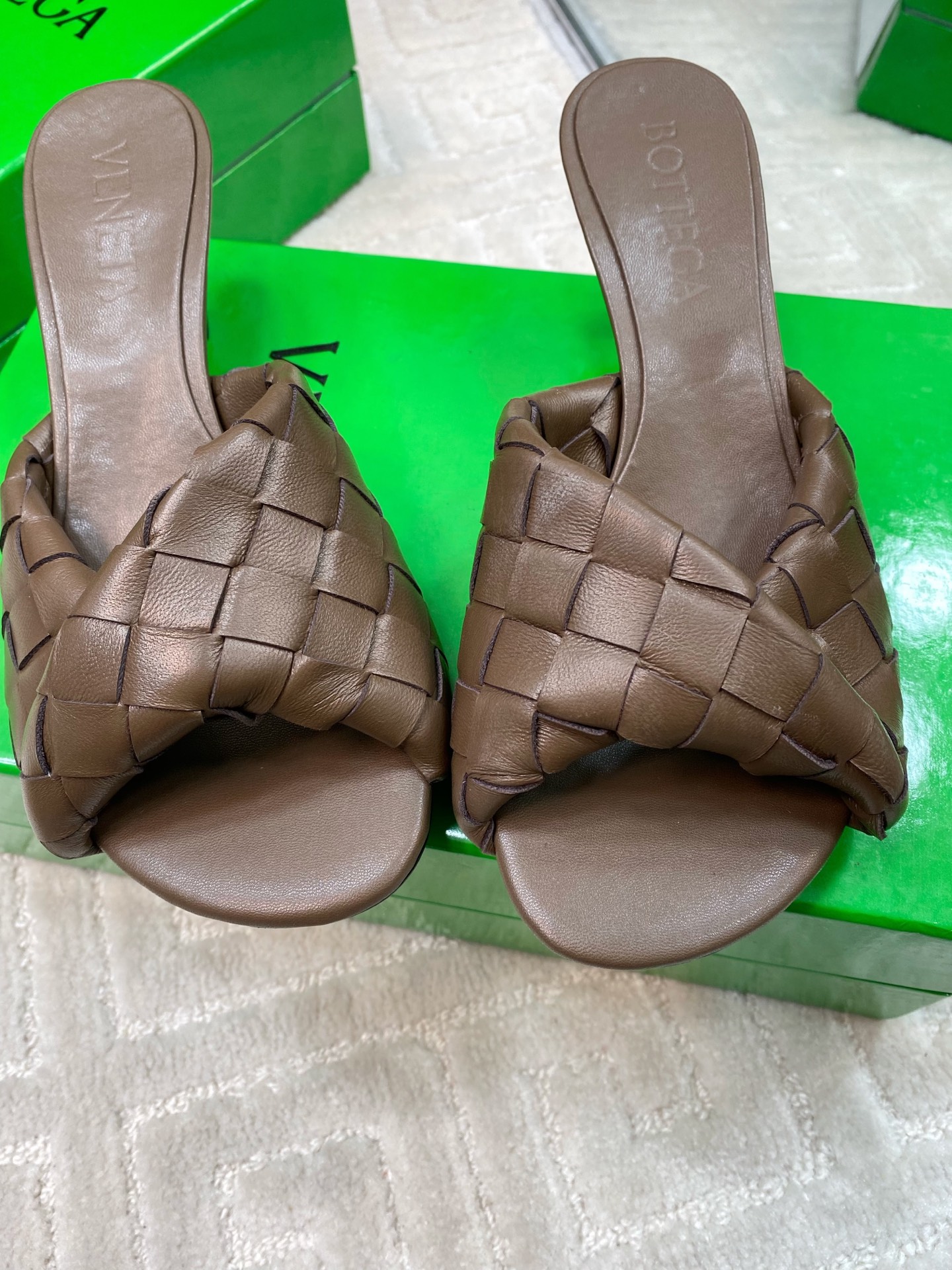 Bottega Veneta Blink Woven Leather Heeled Mules Sandals 7 i1741284889312 9679 0 5
