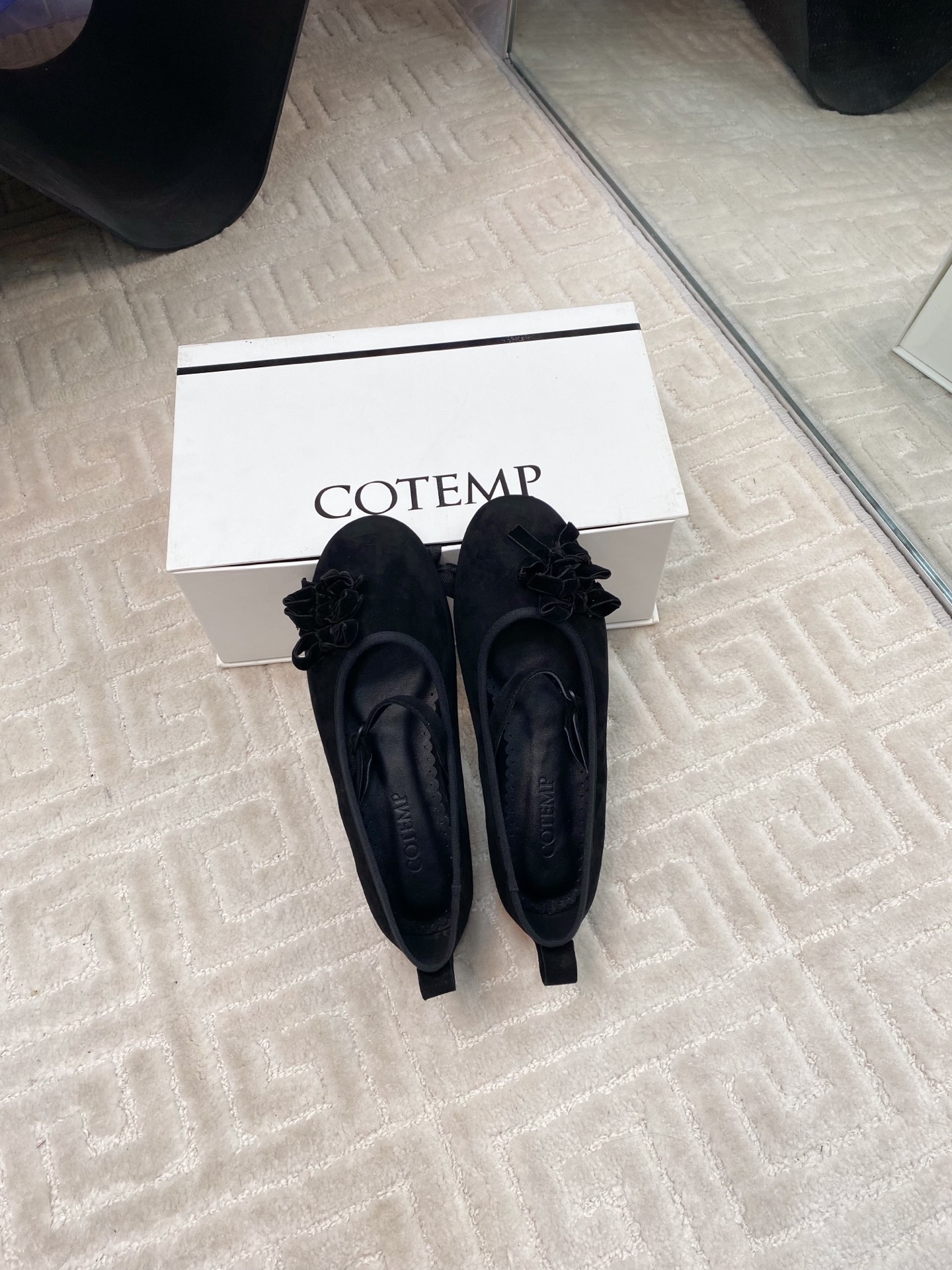 New Cotemp Ballerina Prototype in Velvet and High-Swiss Sheepskin, Size 35-39# - 图片 4