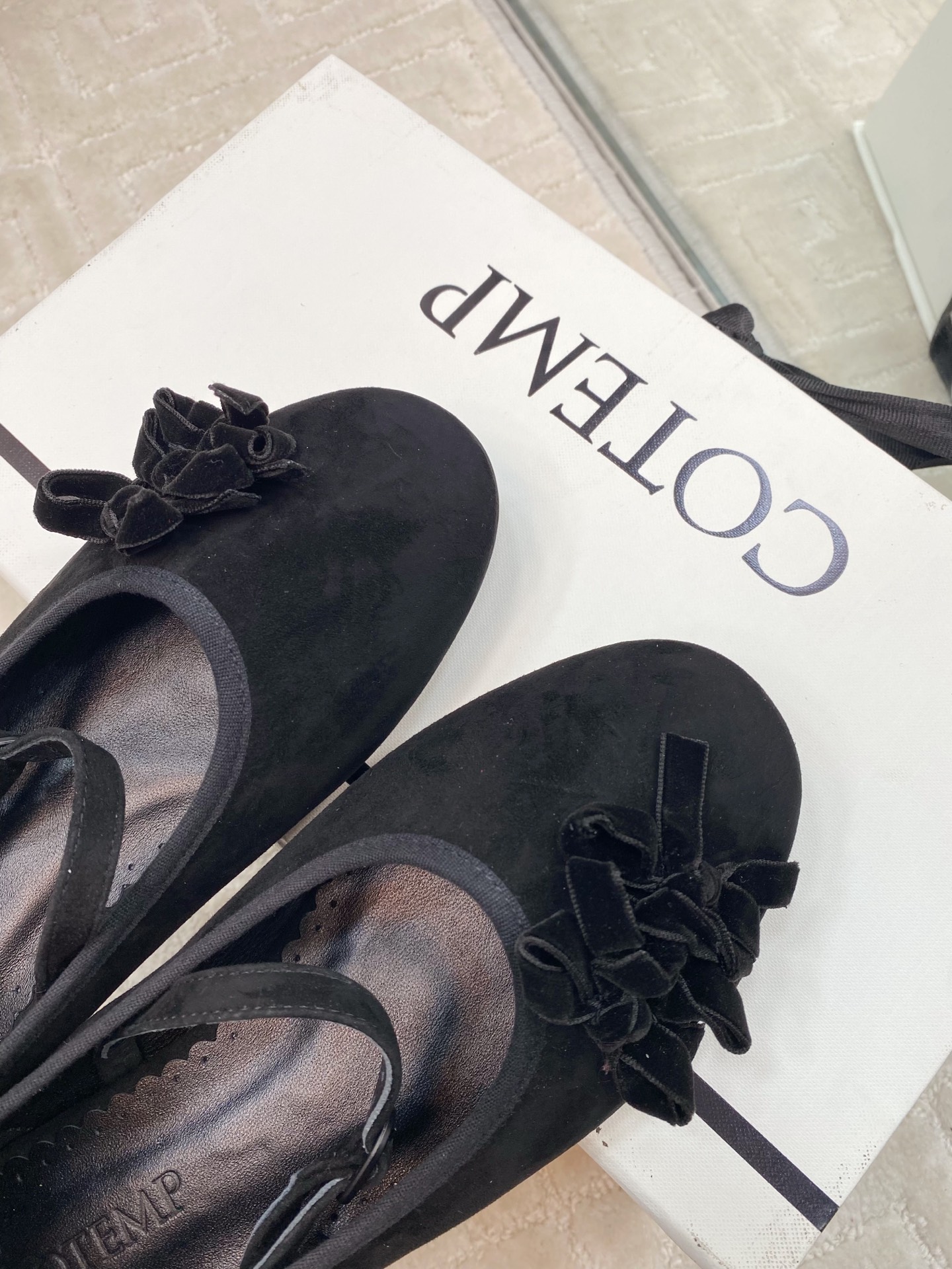 New Cotemp Ballerina Prototype in Velvet and High-Swiss Sheepskin, Size 35-39# - 图片 6