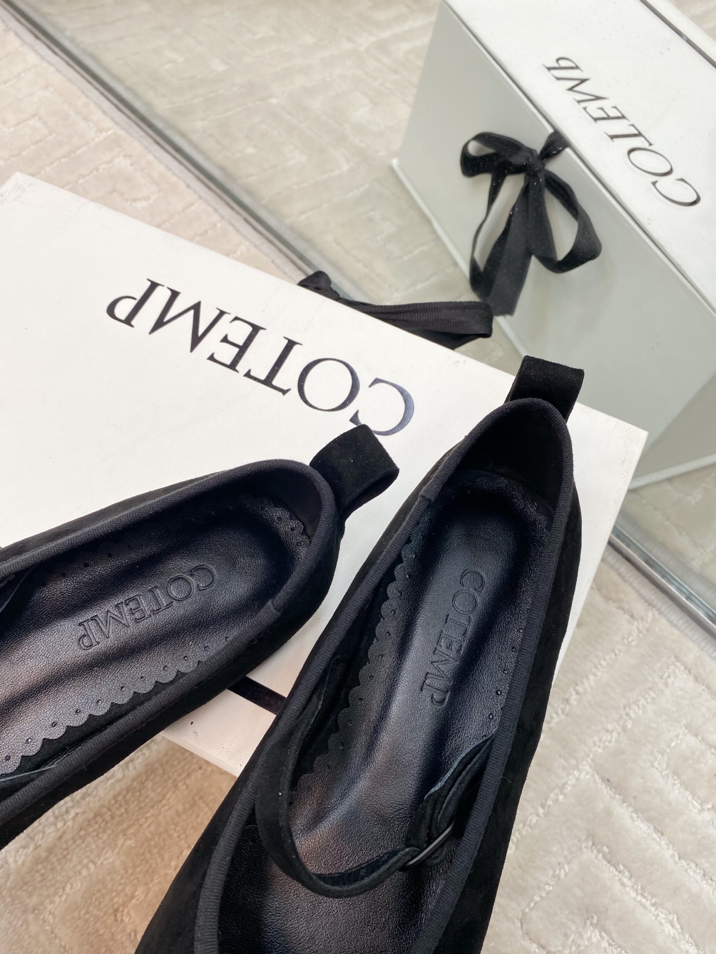 New Cotemp Ballerina Prototype in Velvet and High-Swiss Sheepskin, Size 35-39# - 图片 7