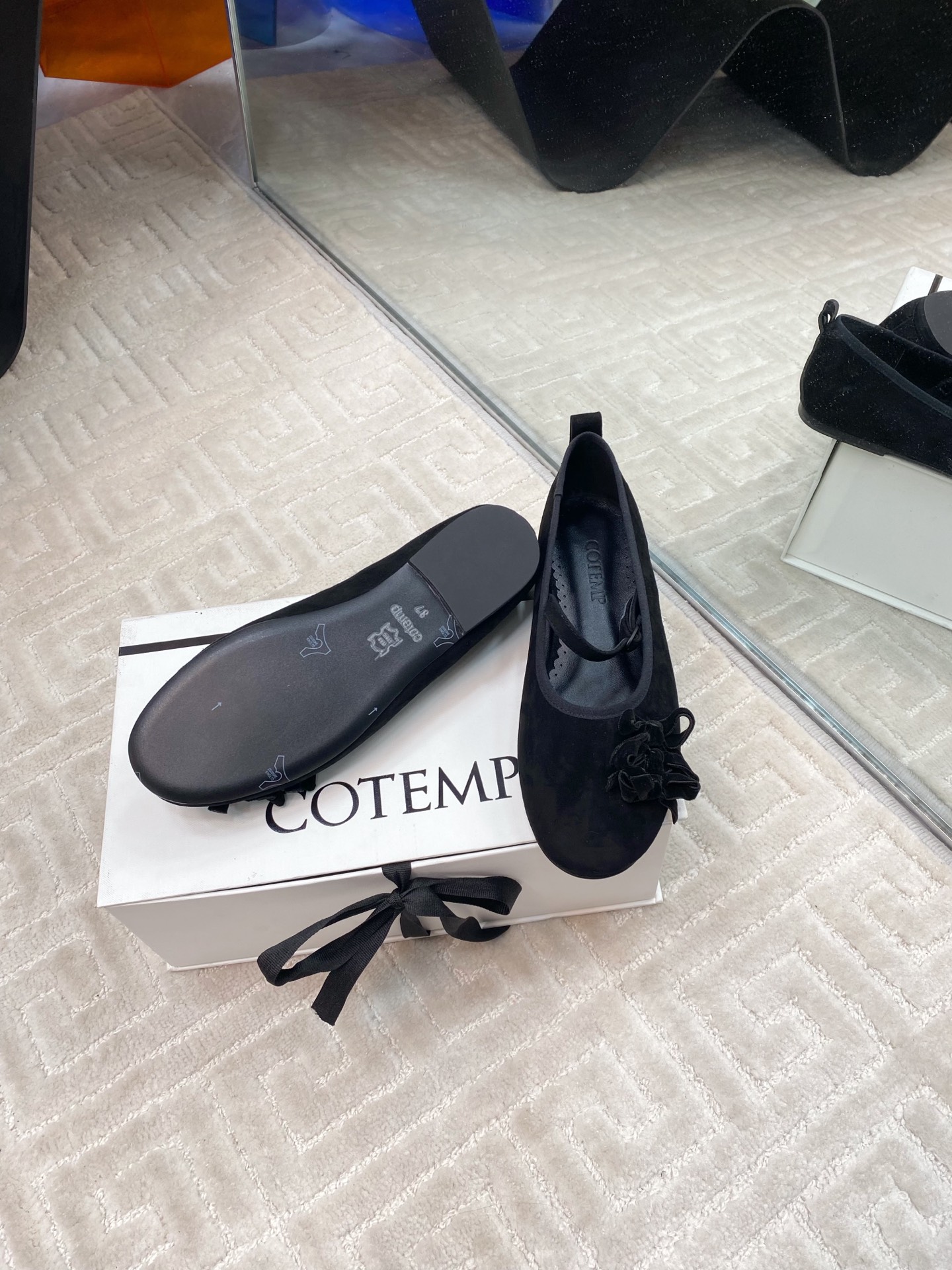 New Cotemp Ballerina Prototype in Velvet and High-Swiss Sheepskin, Size 35-39# - 图片 9