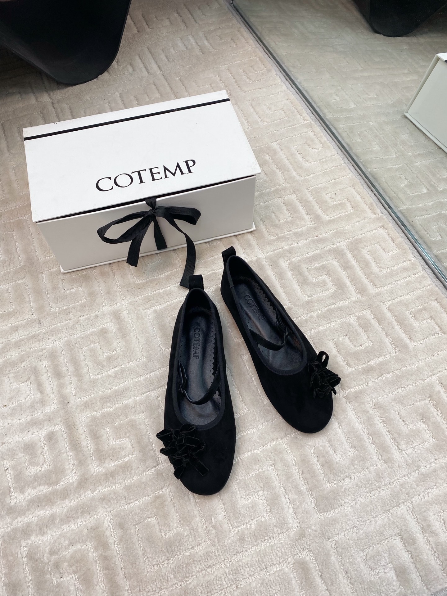 New Cotemp Ballerina Prototype in Velvet and High-Swiss Sheepskin, Size 35-39# - 图片 2