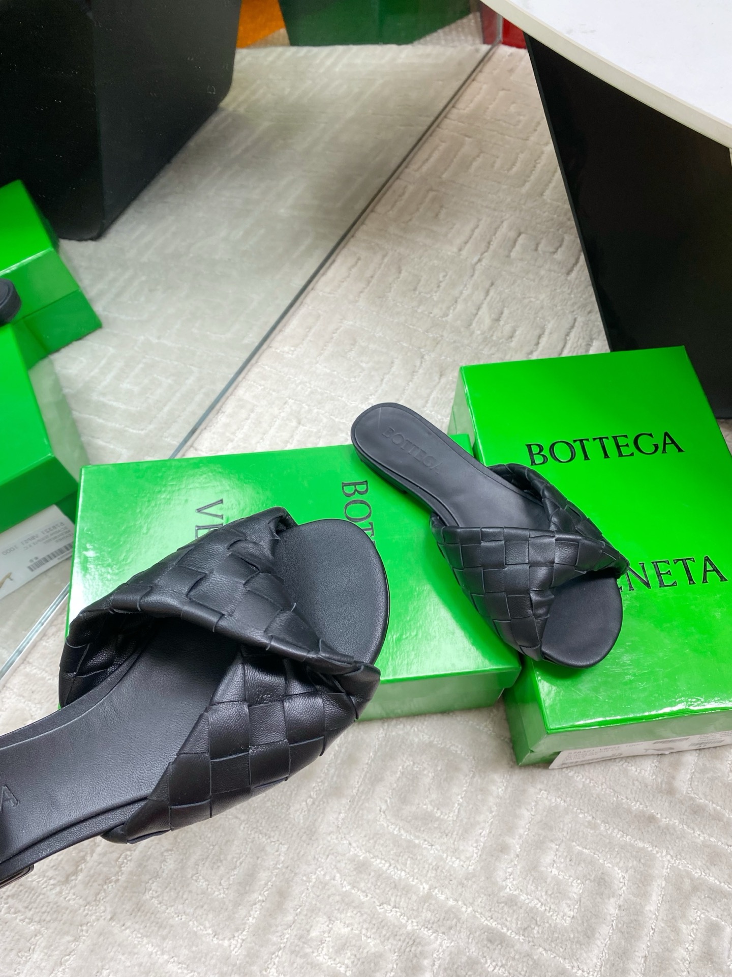 Bottega Veneta Blink Woven Leather Sandals - Stylish & Comfortable 7 i1744631515484 6561 0 5