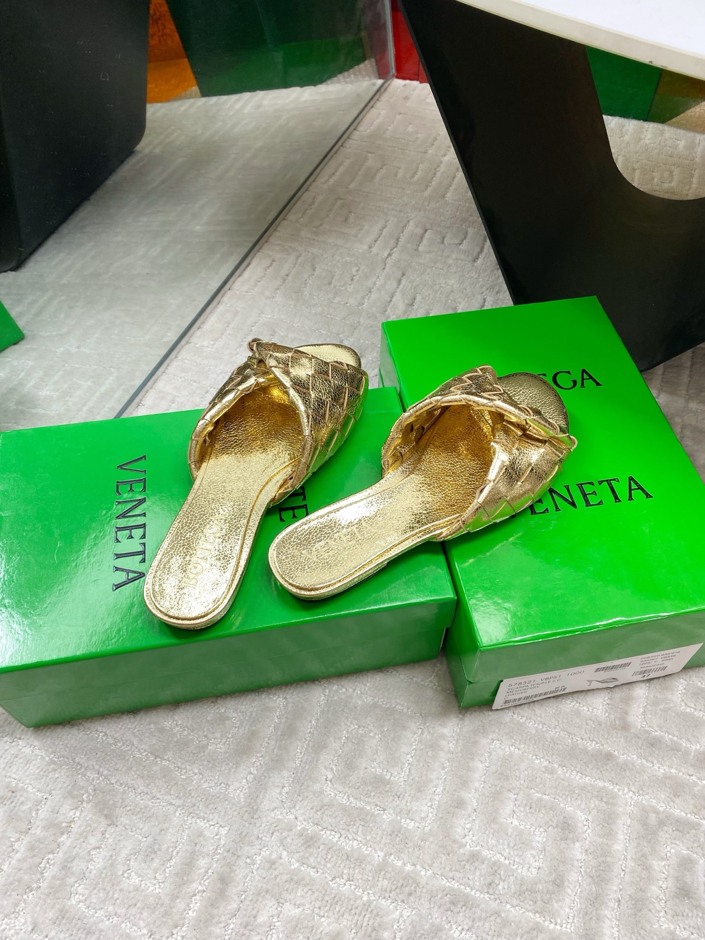Bottega Veneta Blink Woven Leather Mules, Luxurious & Comfortable 8 i1744631542832 6948 0 6