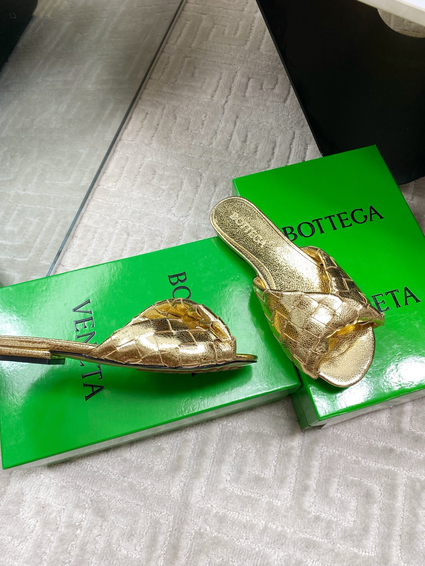 Bottega Veneta Blink Woven Leather Mules, Luxurious & Comfortable 6 i1744631542854 3298 0 4