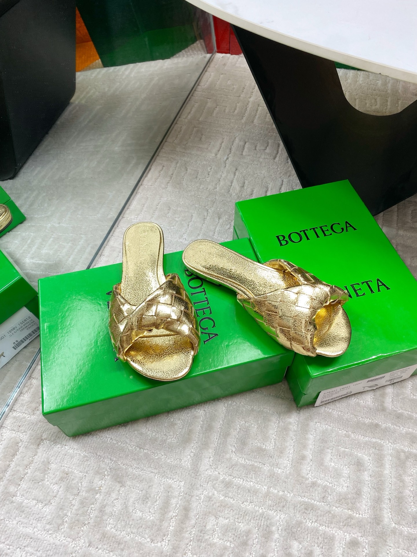 Bottega Veneta Blink Woven Leather Mules, Luxurious & Comfortable 4 i1744631544088 3152 0 1