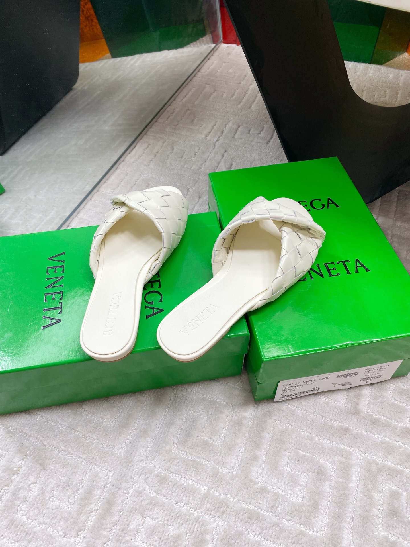 Bottega Veneta Blink Woven Leather Sandals | Luxury Comfort 9 i1744631570846 8639 0 7