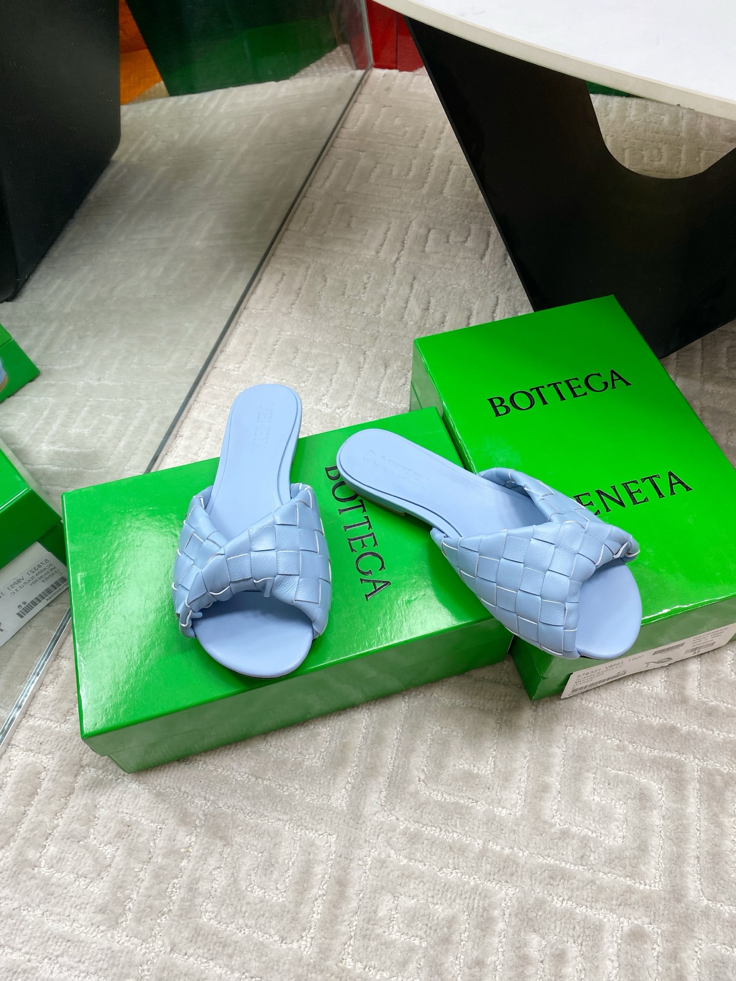Bottega Veneta Blink Woven Leather Sandals, Stylish & Comfortable 5 i1744631598285 4171 0 3