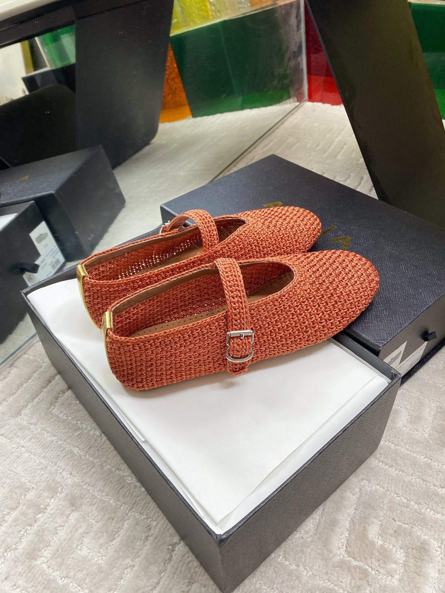 Alaïa Inspired Flat Ballet Shoes - Chic and Comfortable Ballet Flats 2 i1744649971731 7222 0 2