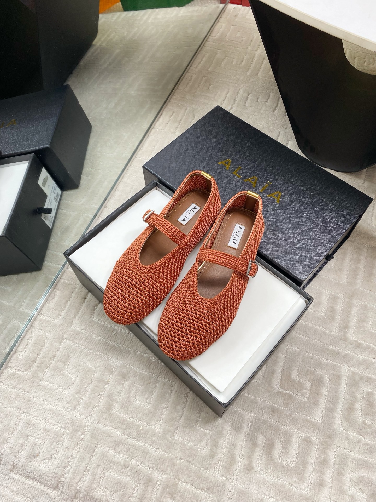 Alaïa Inspired Flat Ballet Shoes - Chic and Comfortable Ballet Flats 3 i1744649973705 7863 0 0