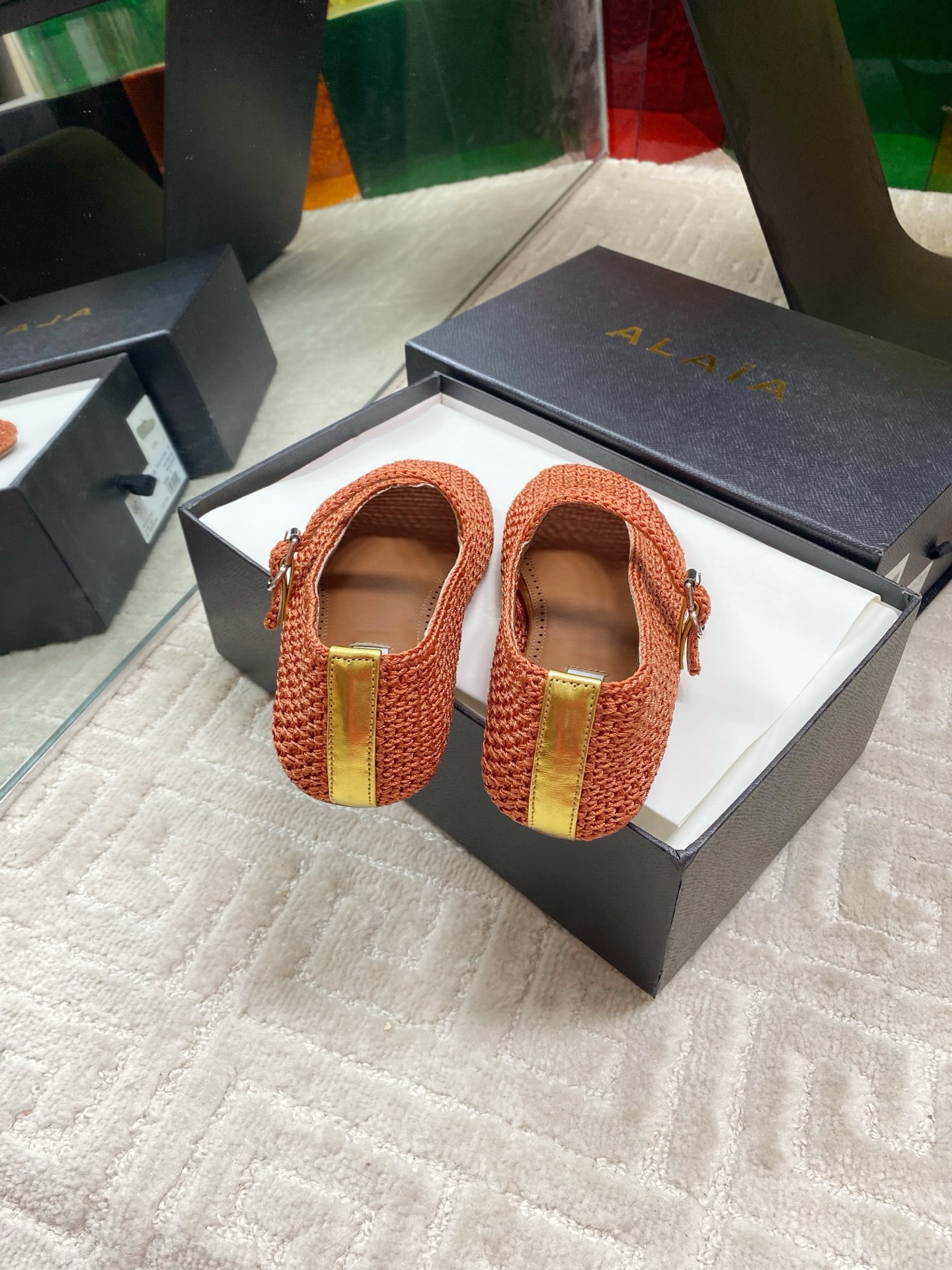 Alaïa Inspired Flat Ballet Shoes - Chic and Comfortable Ballet Flats 6 i1744649973736 2287 0 4