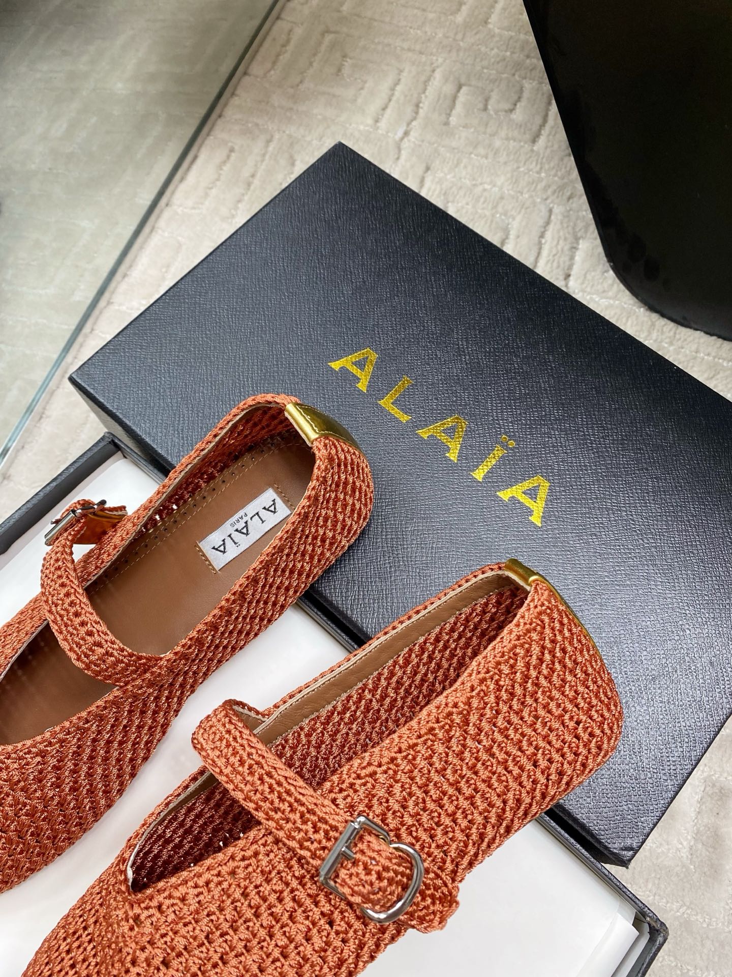 Alaïa Inspired Flat Ballet Shoes - Chic and Comfortable Ballet Flats 8 i1744649973755 6891 0 6