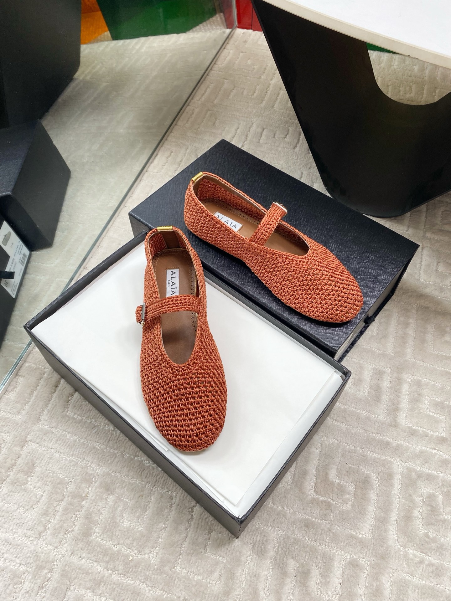 Alaïa Inspired Flat Ballet Shoes - Chic and Comfortable Ballet Flats 4 i1744649973769 1498 0 1