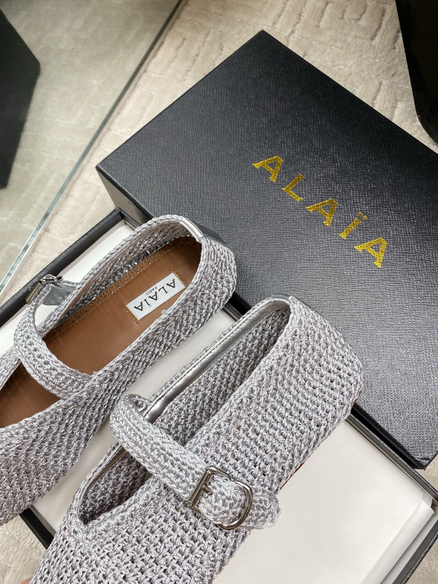 Alaia Inspired Flat Knit Ballet Shoes - Chic & Comfortable Style 8 i1744649995740 8868 0 6