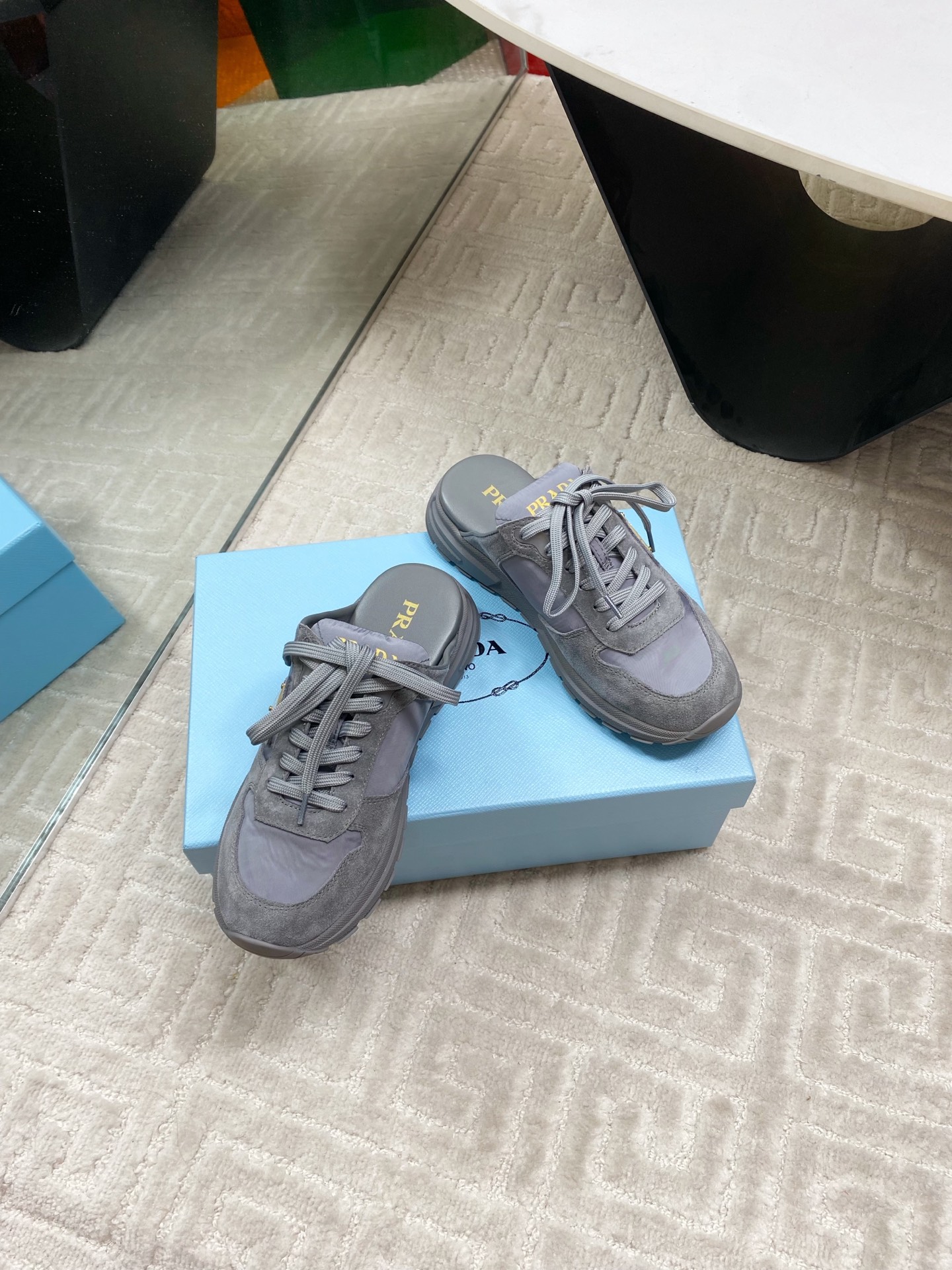 Prada Early Spring Mule Sneakers - Comfortable & Stylish Slip-On Shoes 4 i1744814832237 1644 0 2