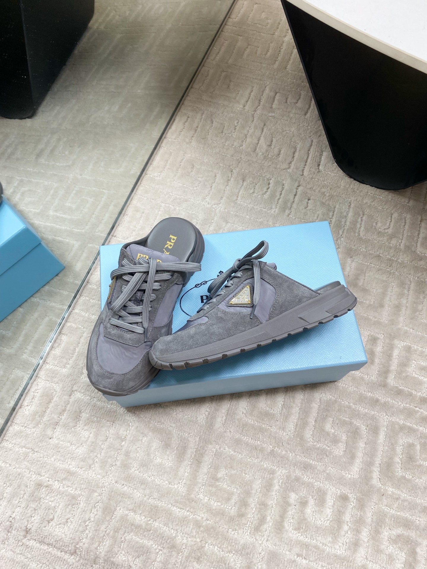 Prada Early Spring Mule Sneakers - Comfortable & Stylish Slip-On Shoes 8 i1744814833388 4135 0 6