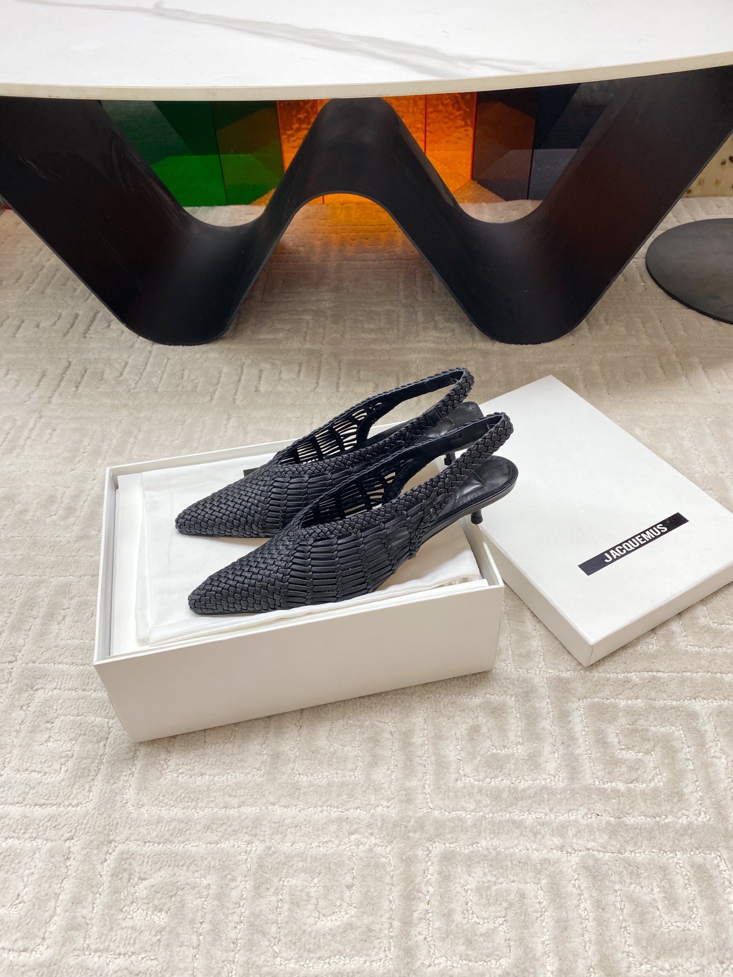 Jacquemus Spring Sandals: Sheepskin Design, Popular Import in Size 35-39# - 图片 1