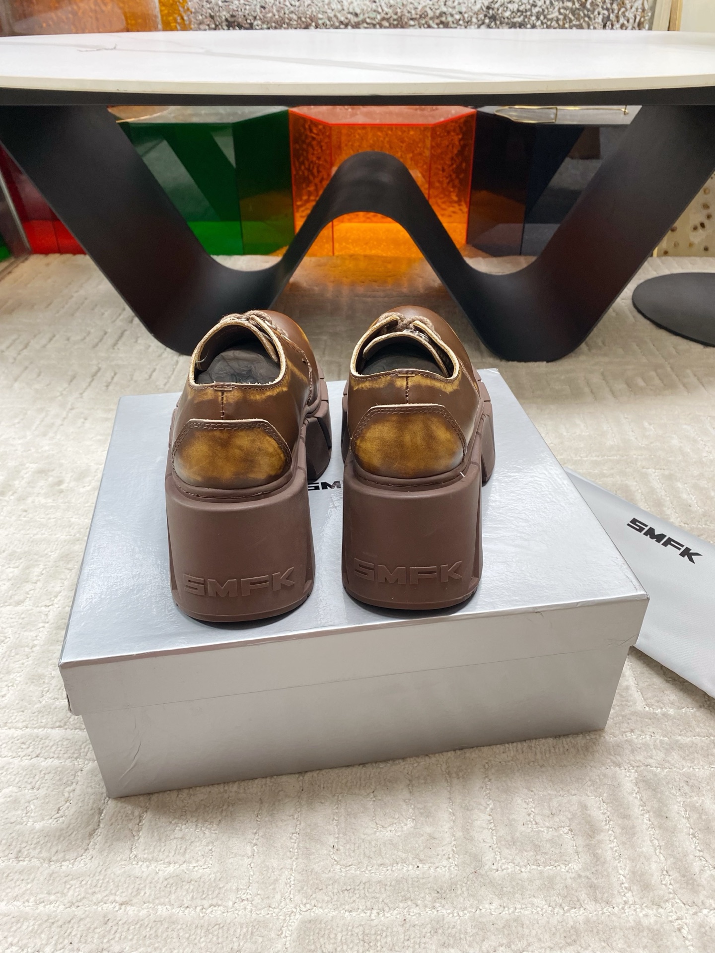 Title: New SMFK P624 Leisure Shoes Collection Overview Summary: SMFK P624 shoes feature thick bases, soft and cozy materials, perfect colors, and come in various styles. - 图片 8
