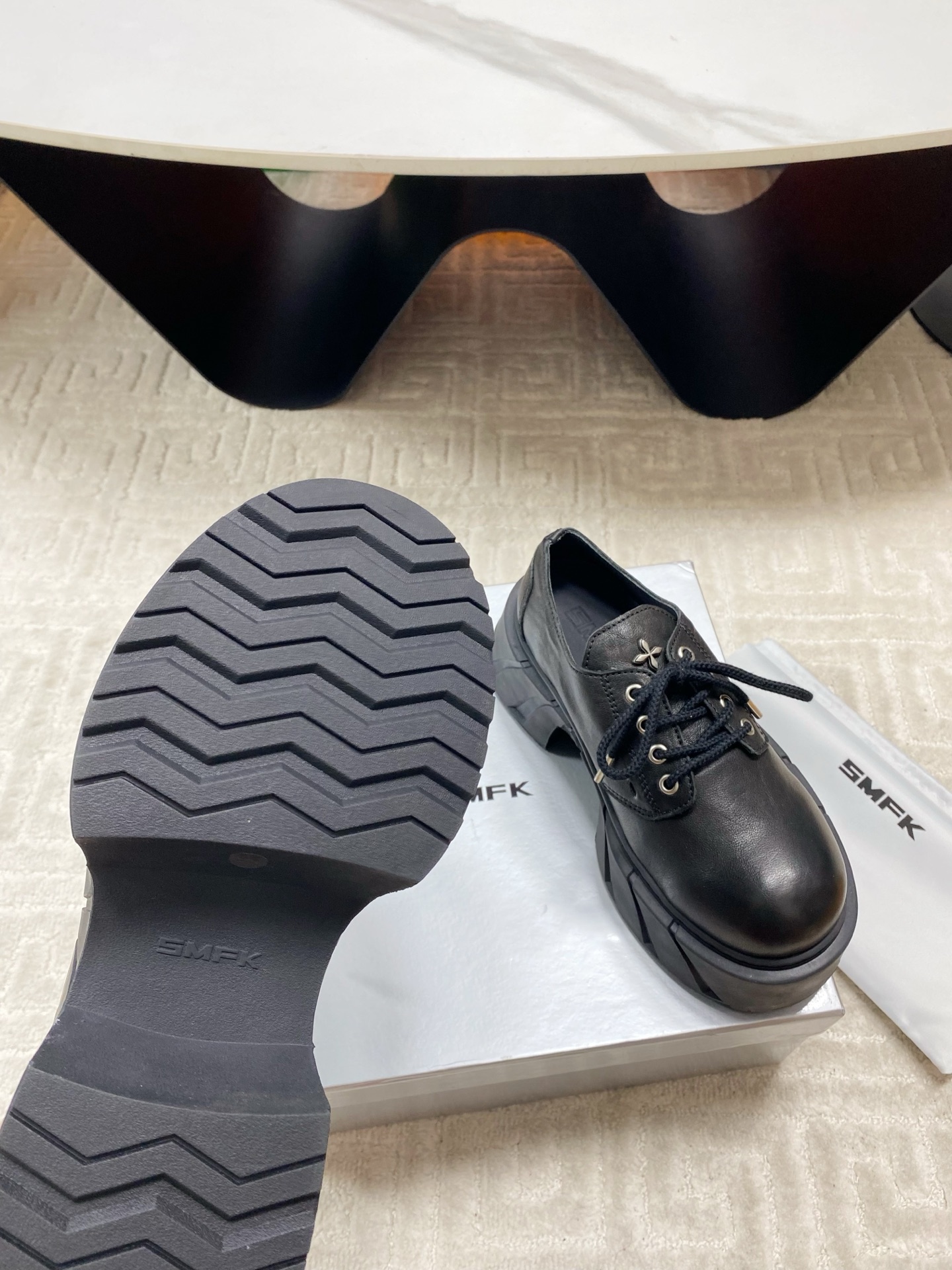 “New Thick Base Leisure Shoes: Derby, Short & Long Boots with Soft & Cozy Design for Spring & Summer” - 图片 8
