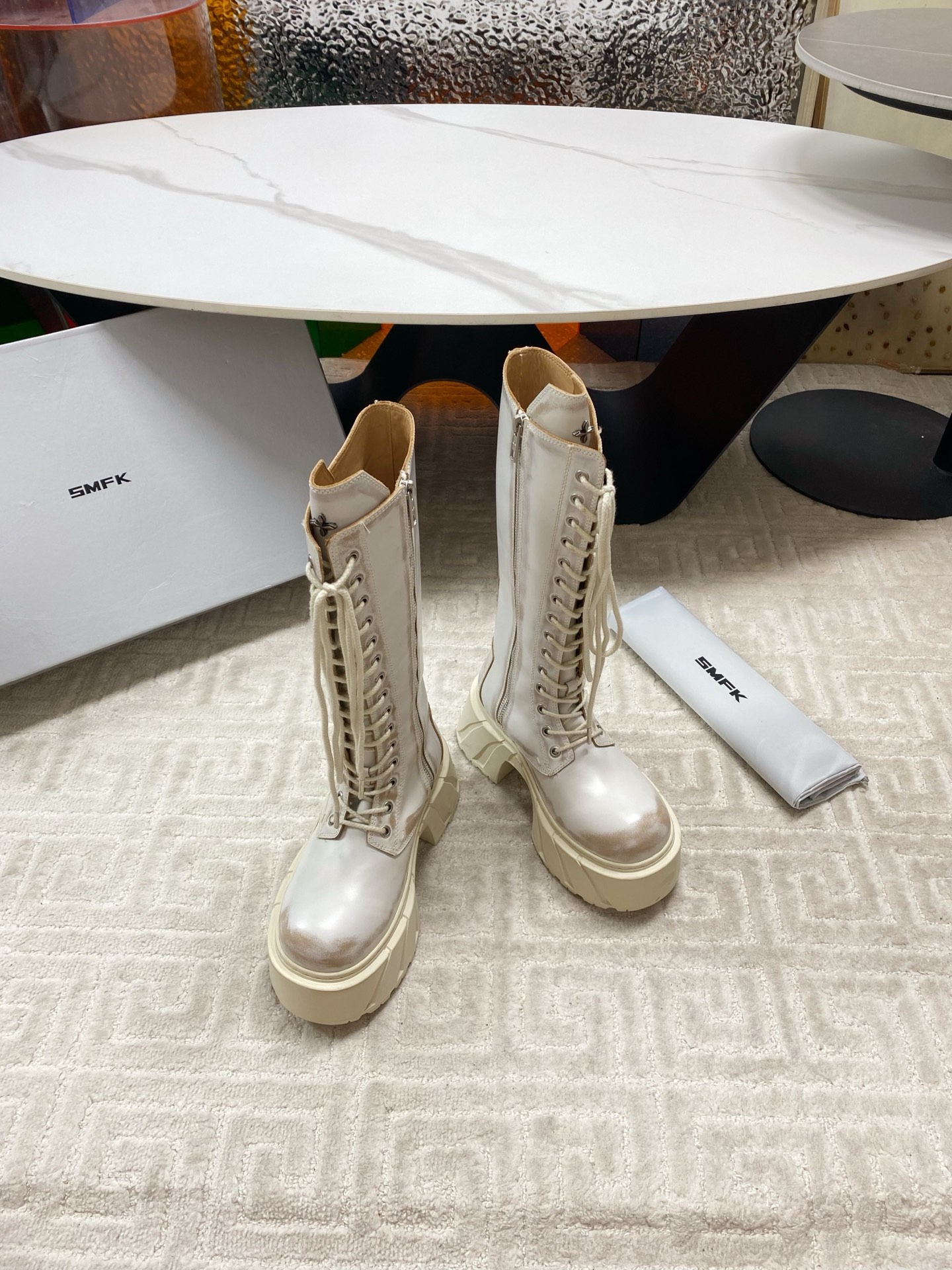 “Stylish Long and Short Boots for Spring and Summer with Original Leather and Comfortable Soles” - 图片 2