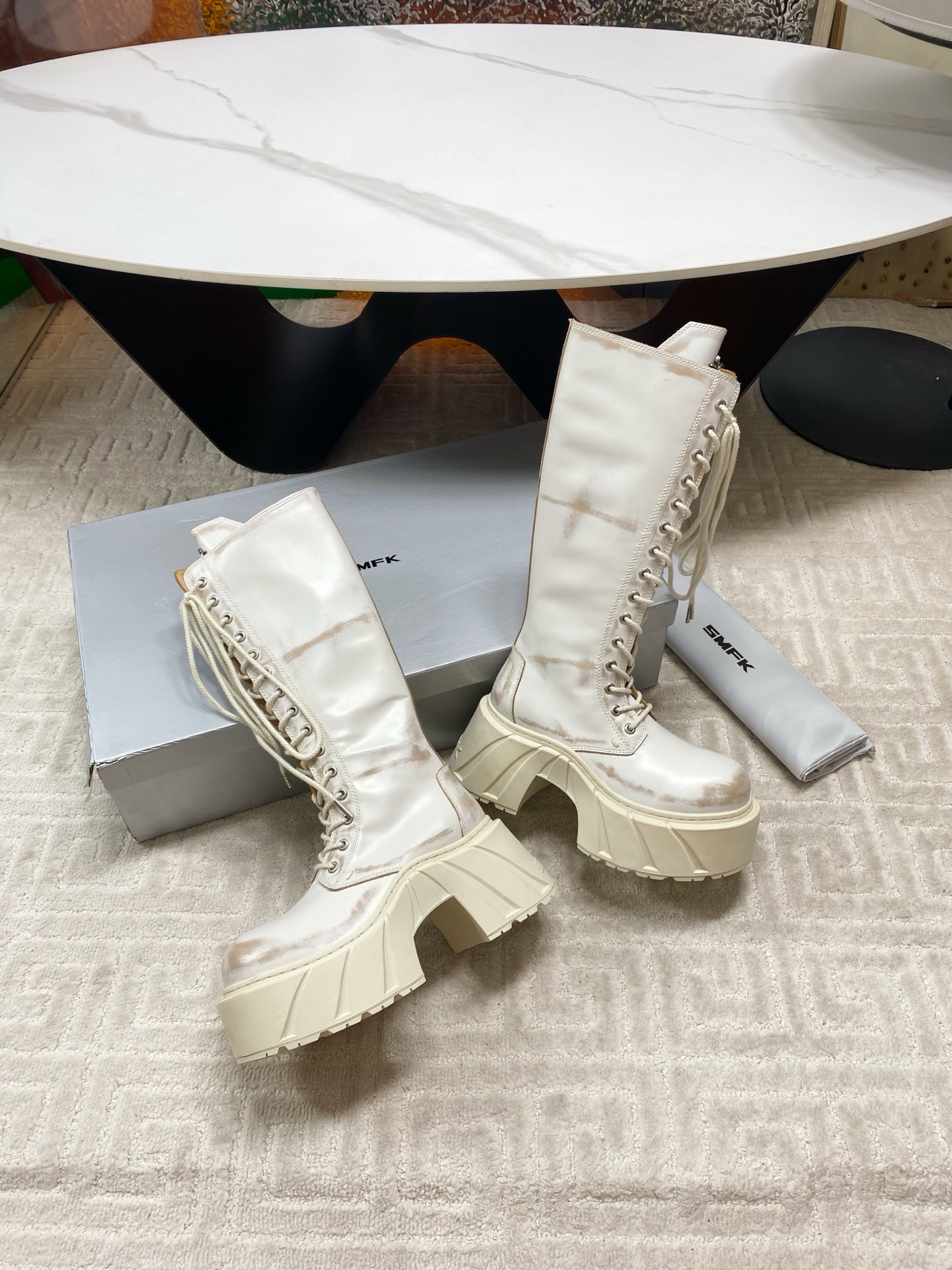 “Stylish Long and Short Boots for Spring and Summer with Original Leather and Comfortable Soles” - 图片 8