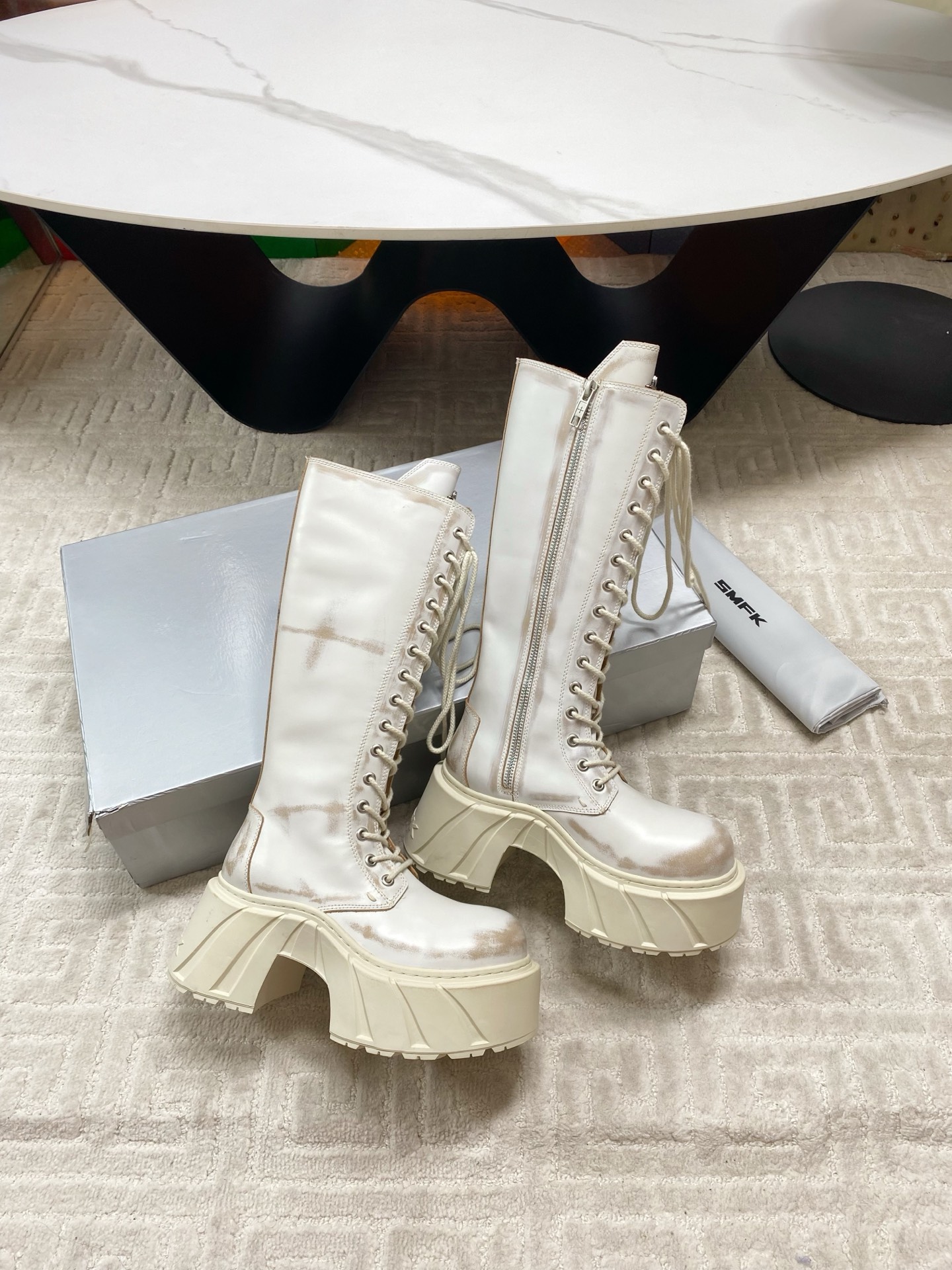 “Stylish Long and Short Boots for Spring and Summer with Original Leather and Comfortable Soles” - 图片 7