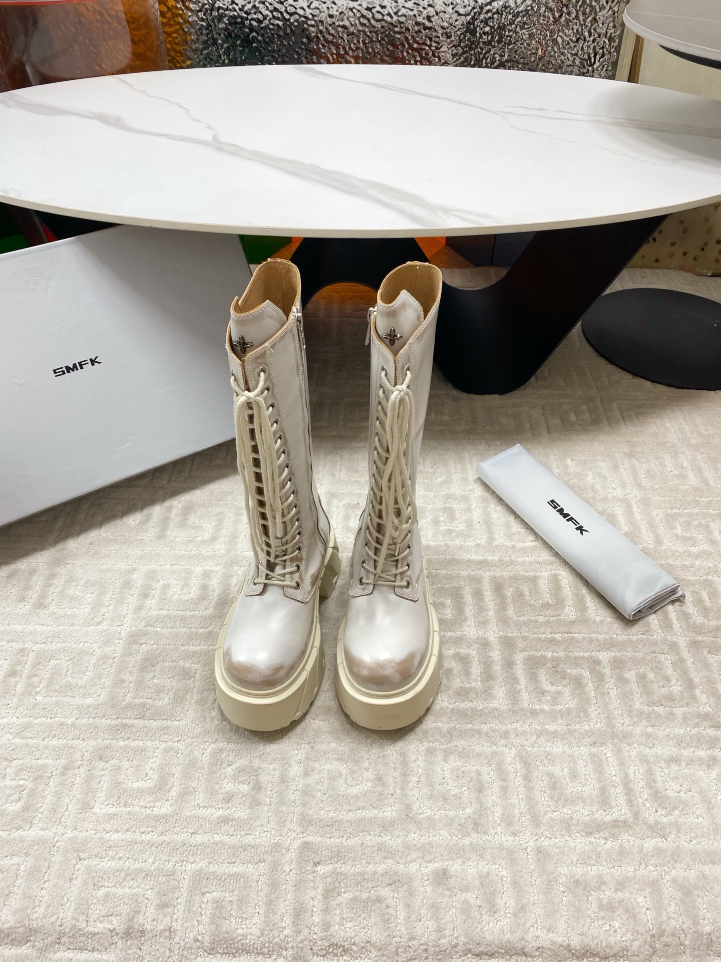“Stylish Long and Short Boots for Spring and Summer with Original Leather and Comfortable Soles” - 图片 5