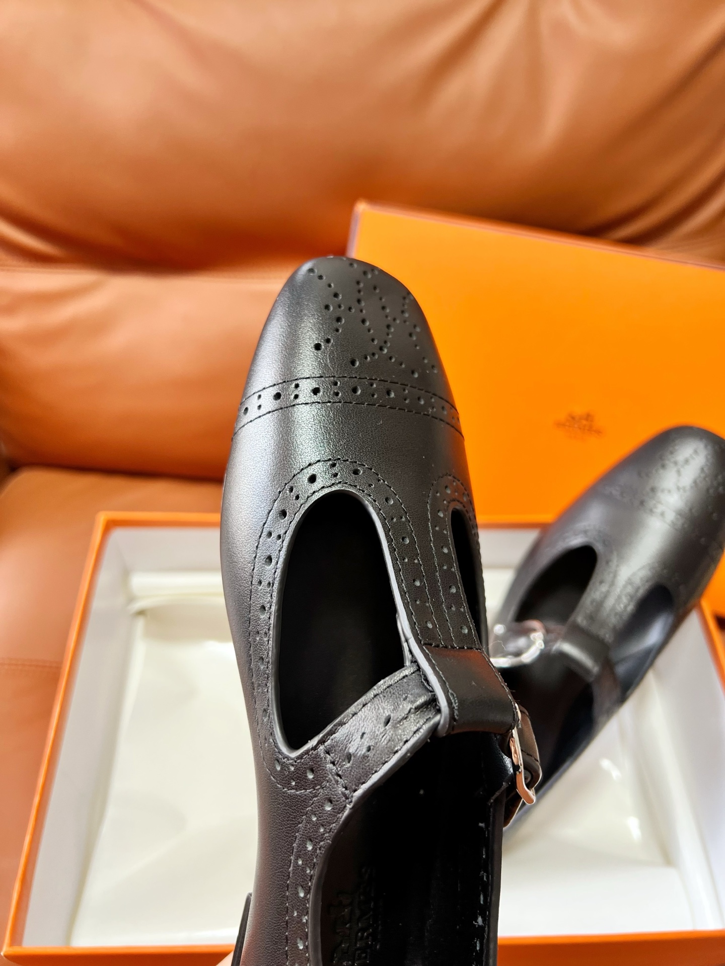 Hermes Mary Jane Shoes
