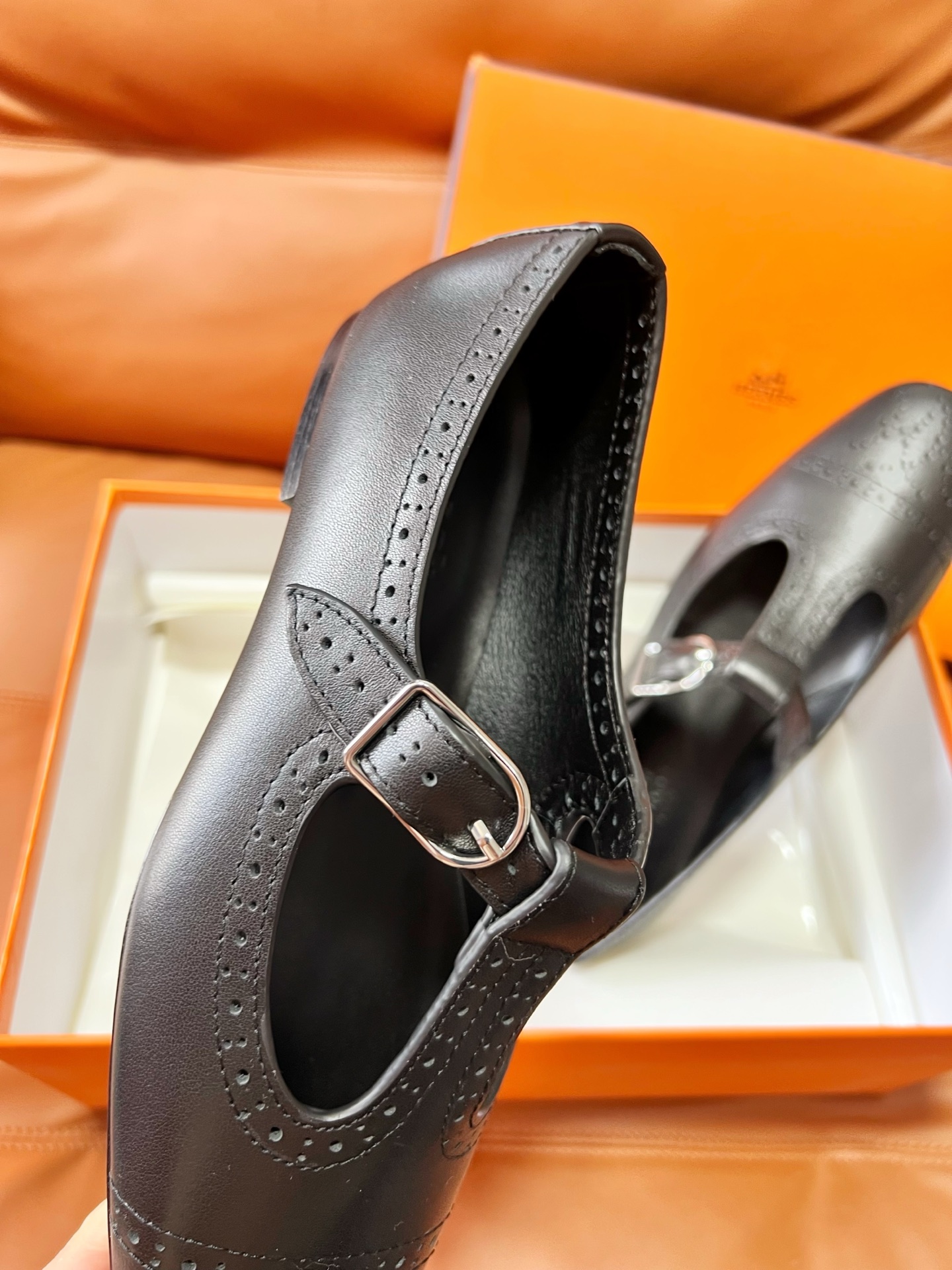 Hermes Mary Jane Shoes