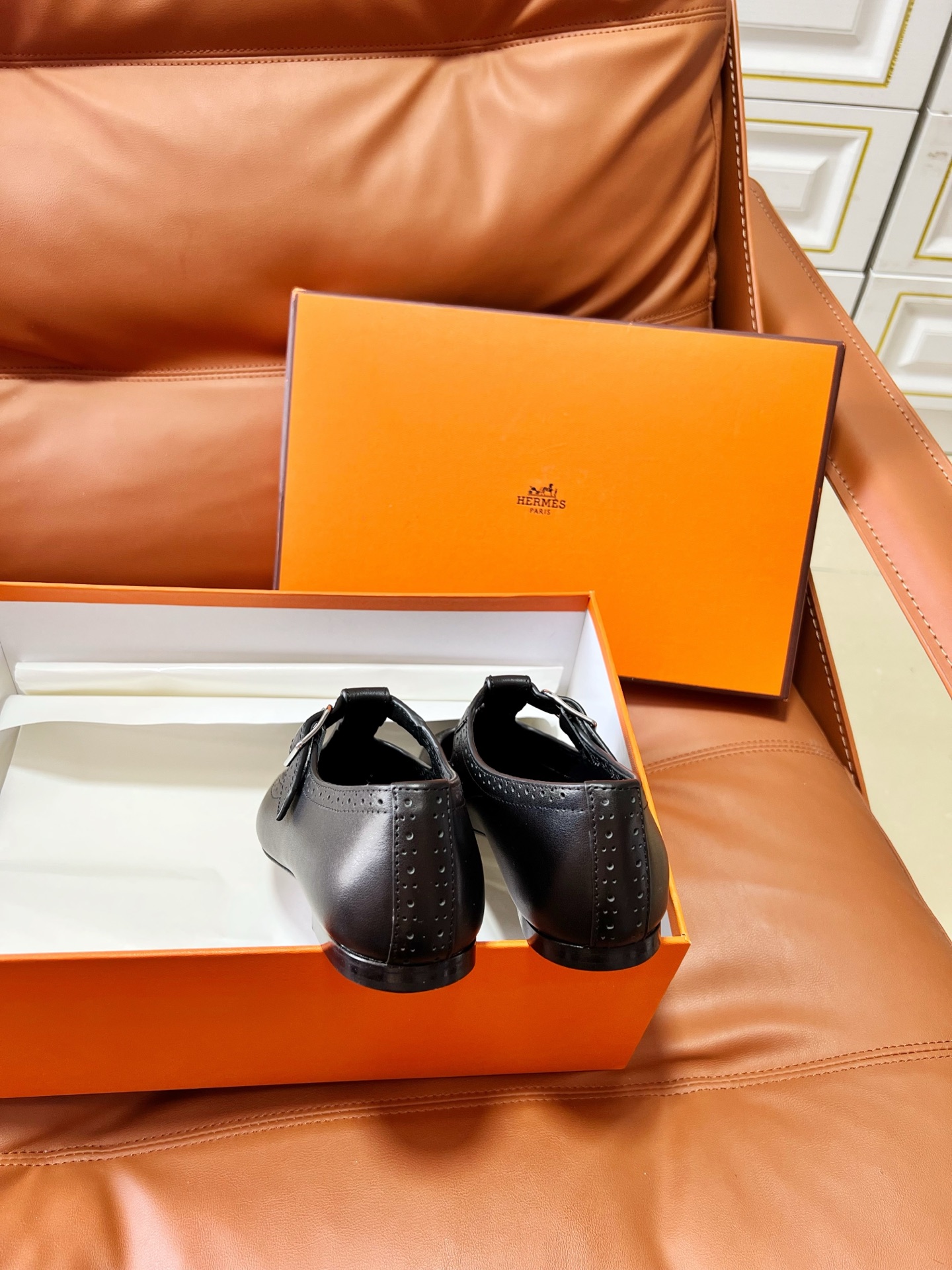 Hermes Mary Jane Shoes
