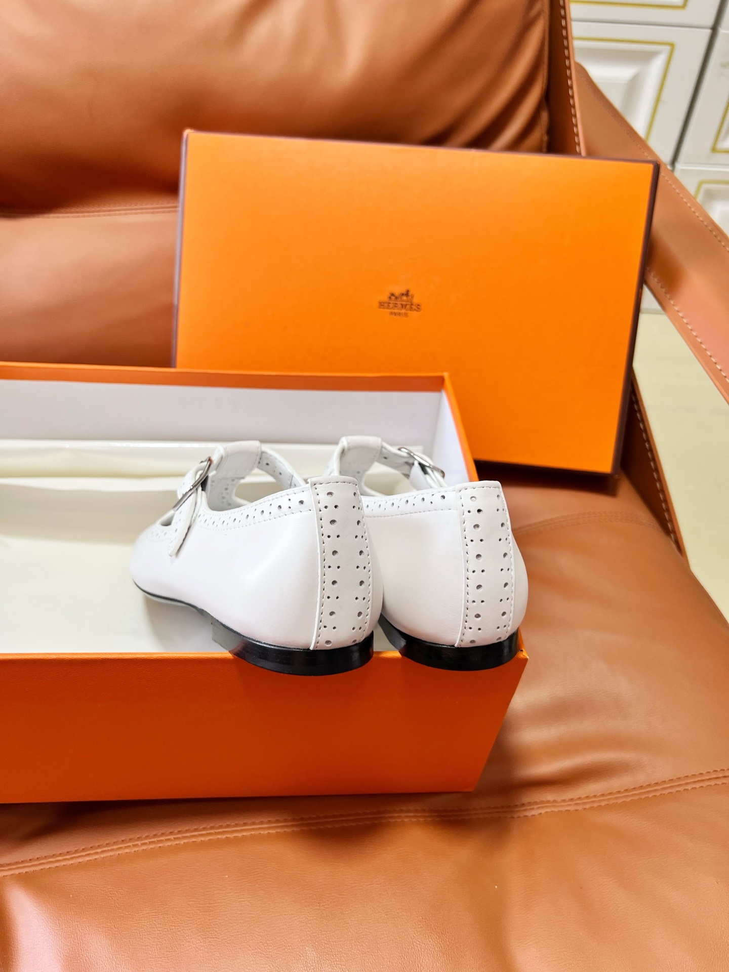 Hermes Mary Jane Shoes