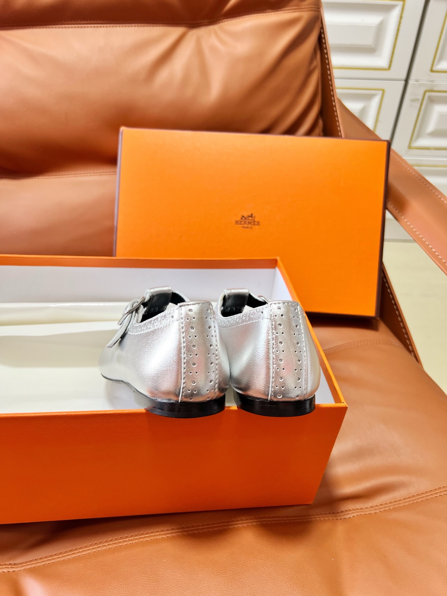 Hermes Mary Jane Shoes