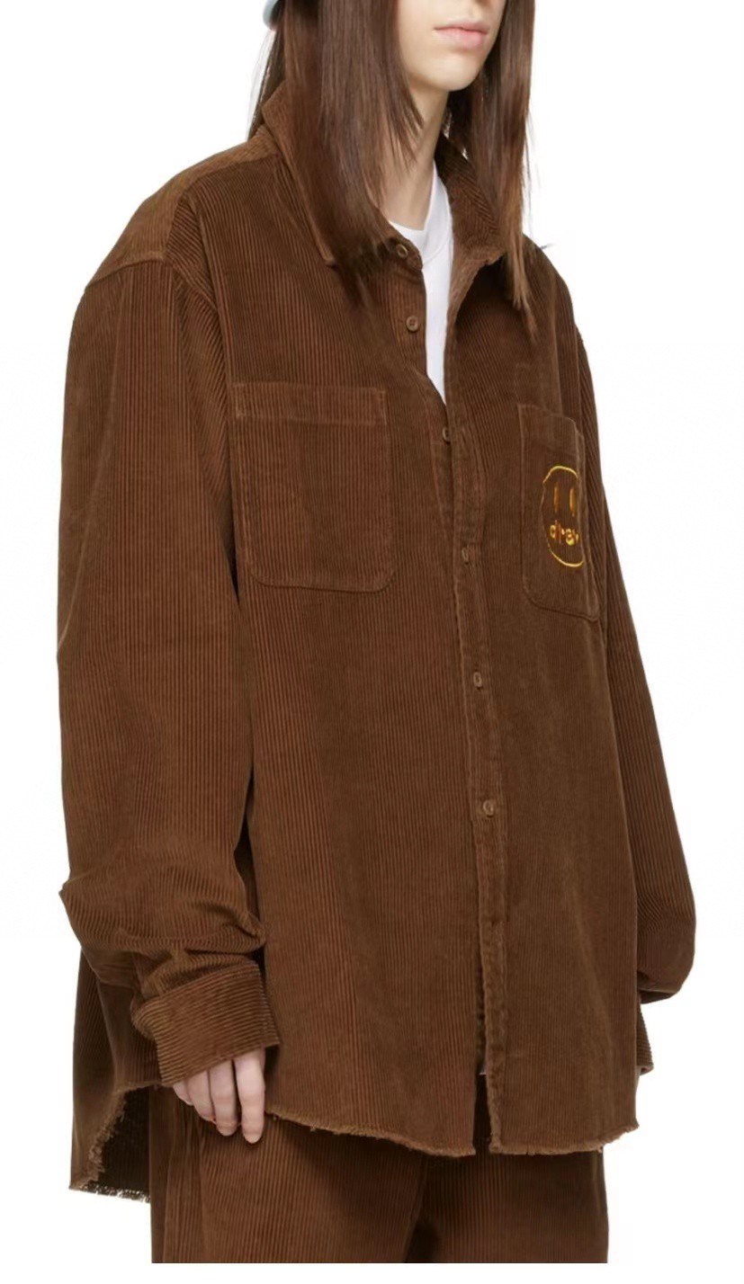 Yeah. Drew, lantern shirt. YH#Y22 Colour: Brown Number of codes: S-XL - 图片 8