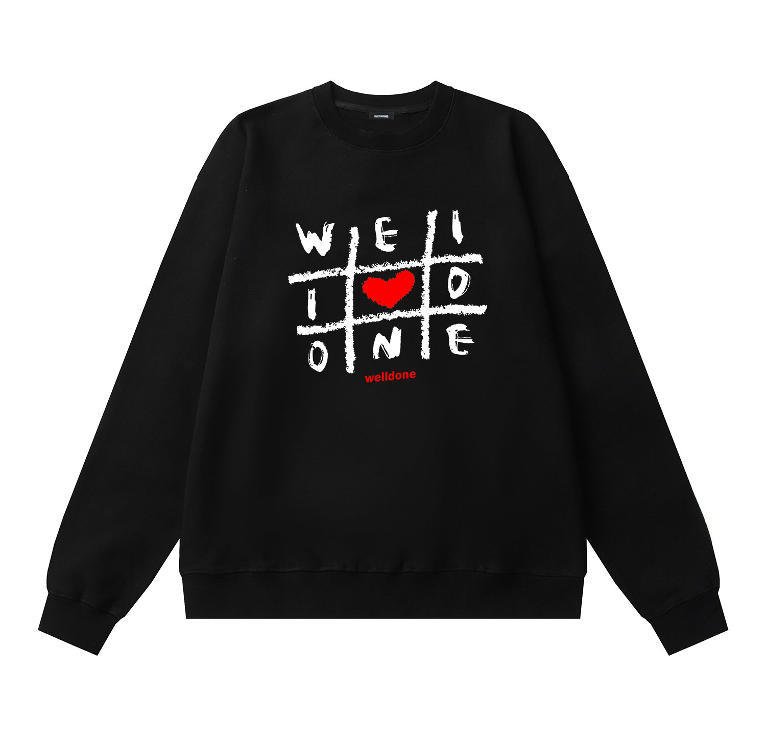 YH#E112 Puffer Jacket We11done Colour: Black/White Number of codes: S-XL - 图片 1