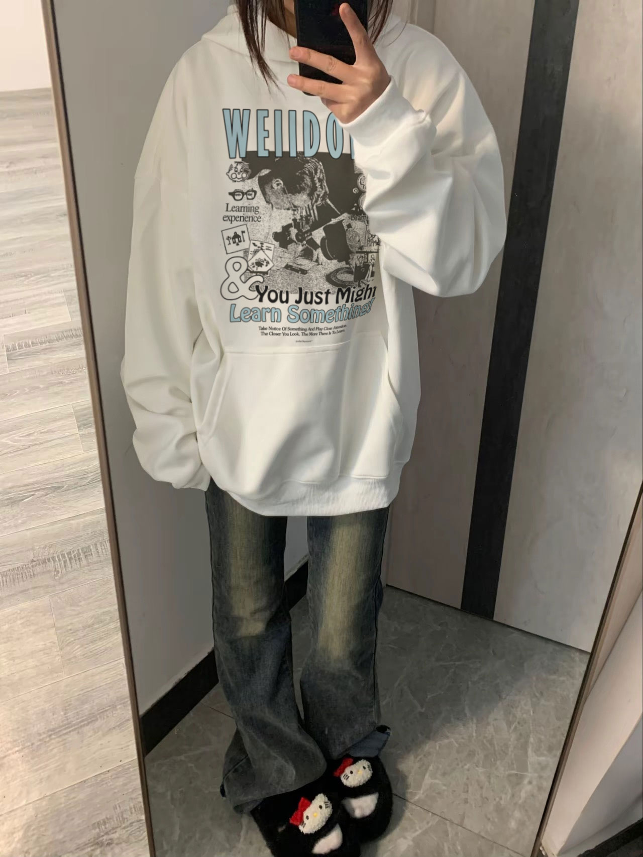 YH#E1113 Puffer Jacket We11done Colour: White Number of codes: S-XL - 图片 4