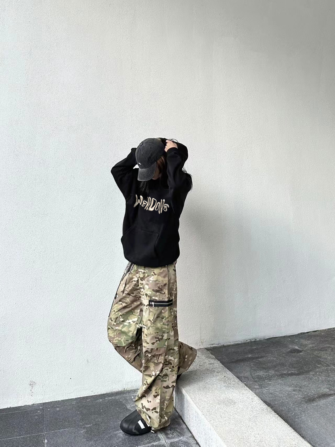 YH#E1115 Puffer Jacket We11done Colour: Black Number of codes: S-XL - 图片 5