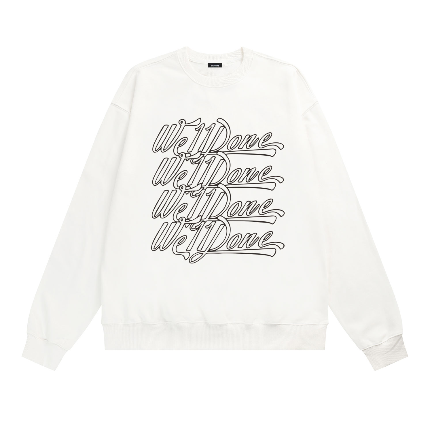 YH #E1119 Puffer Jacket We11done Colour: Black/White Number of codes: S-XL - 图片 2