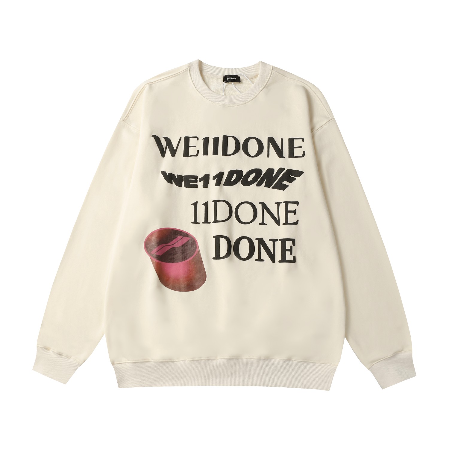 Customized Puffer Jacket by We11done with Heavy-Grained Cotton Furs and Dyed Colors - 图片 1