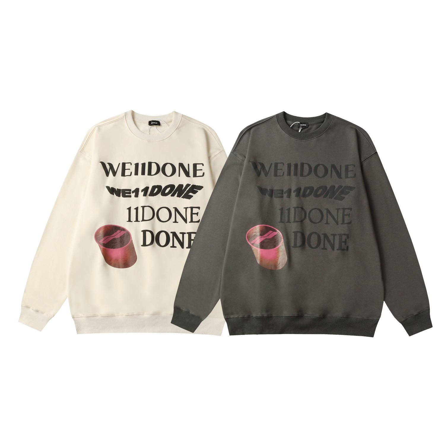 Customized Puffer Jacket by We11done with Heavy-Grained Cotton Furs and Dyed Colors - 图片 9