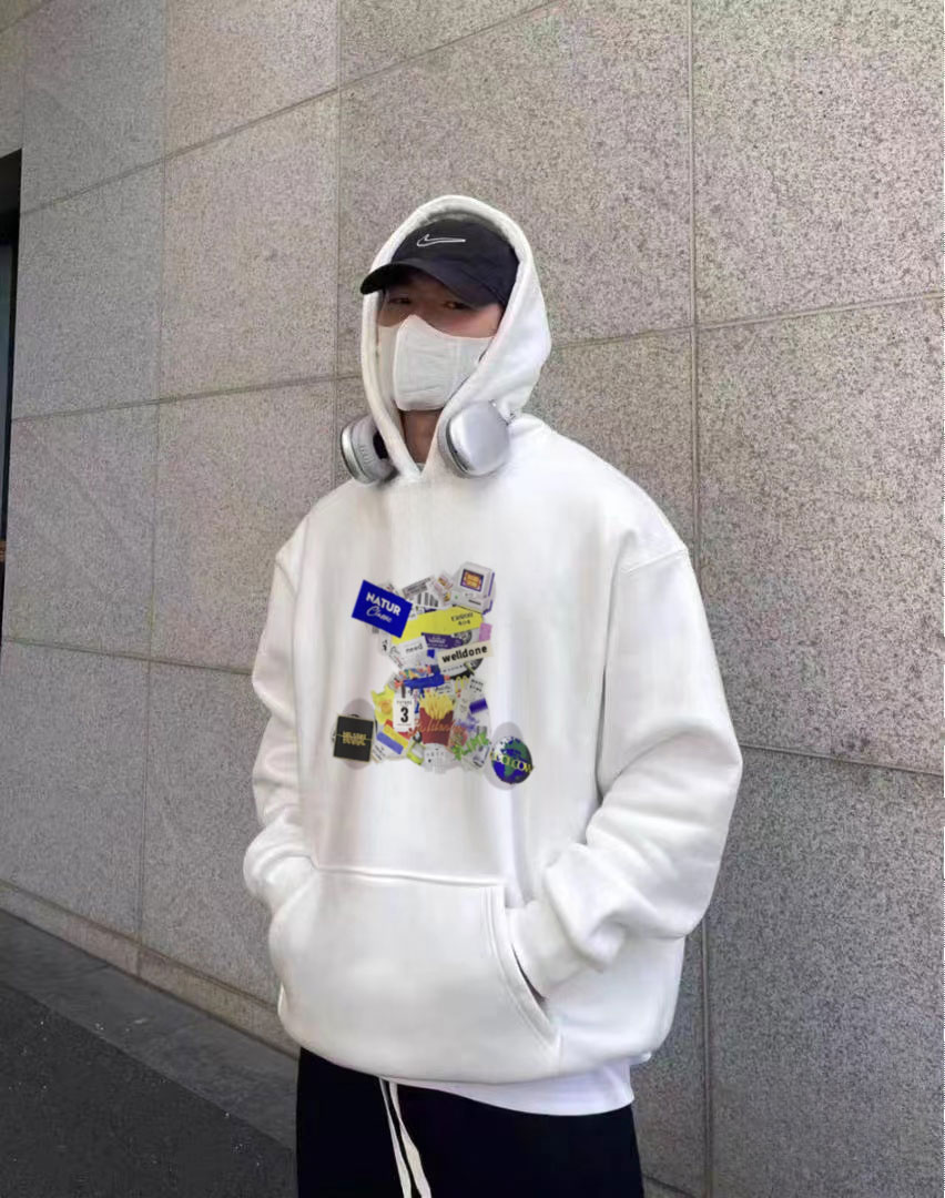 YH #E1102 Puffer Jacket We11done Colour: White Number of codes: S-XL - 图片 6