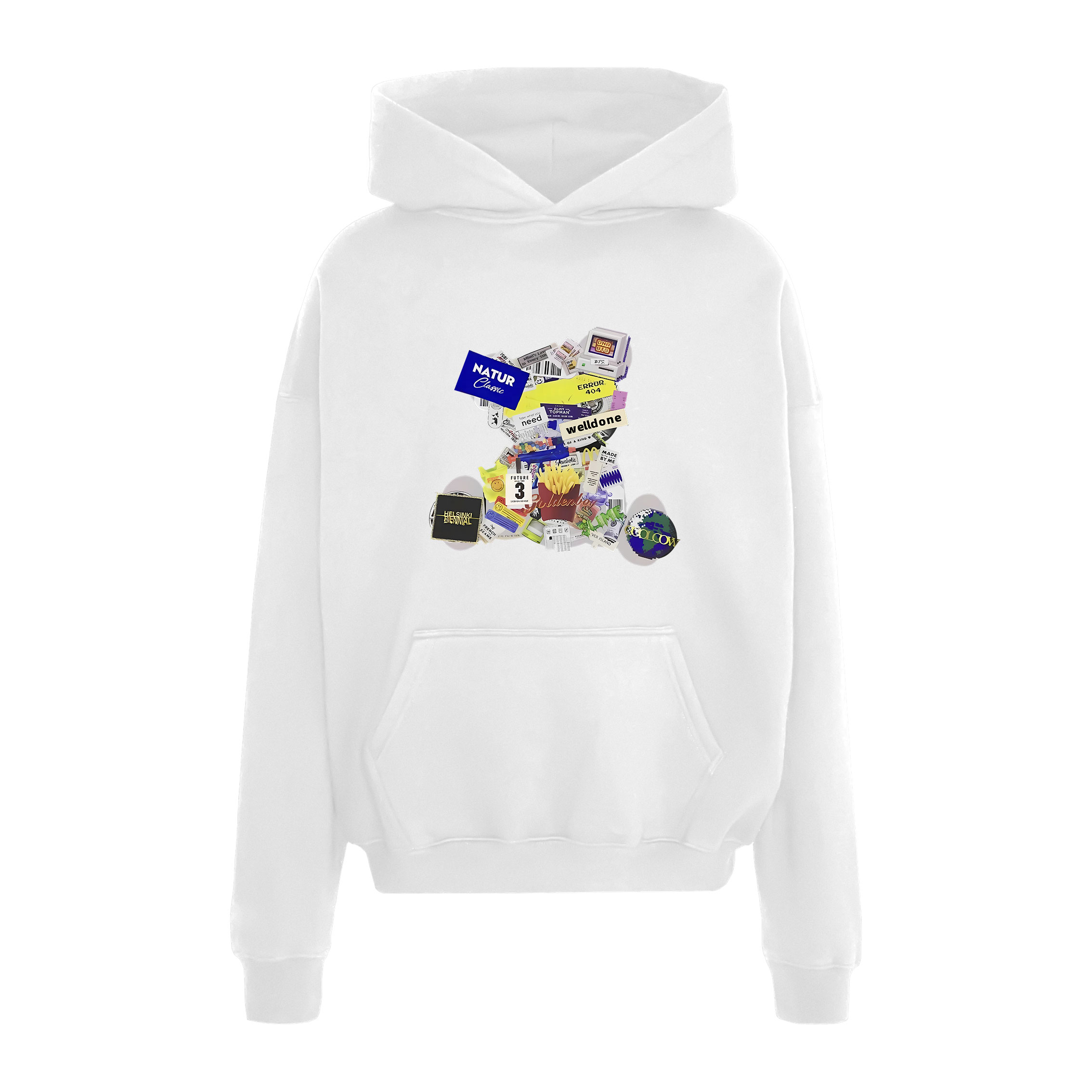 YH #E1102 Puffer Jacket We11done Colour: White Number of codes: S-XL