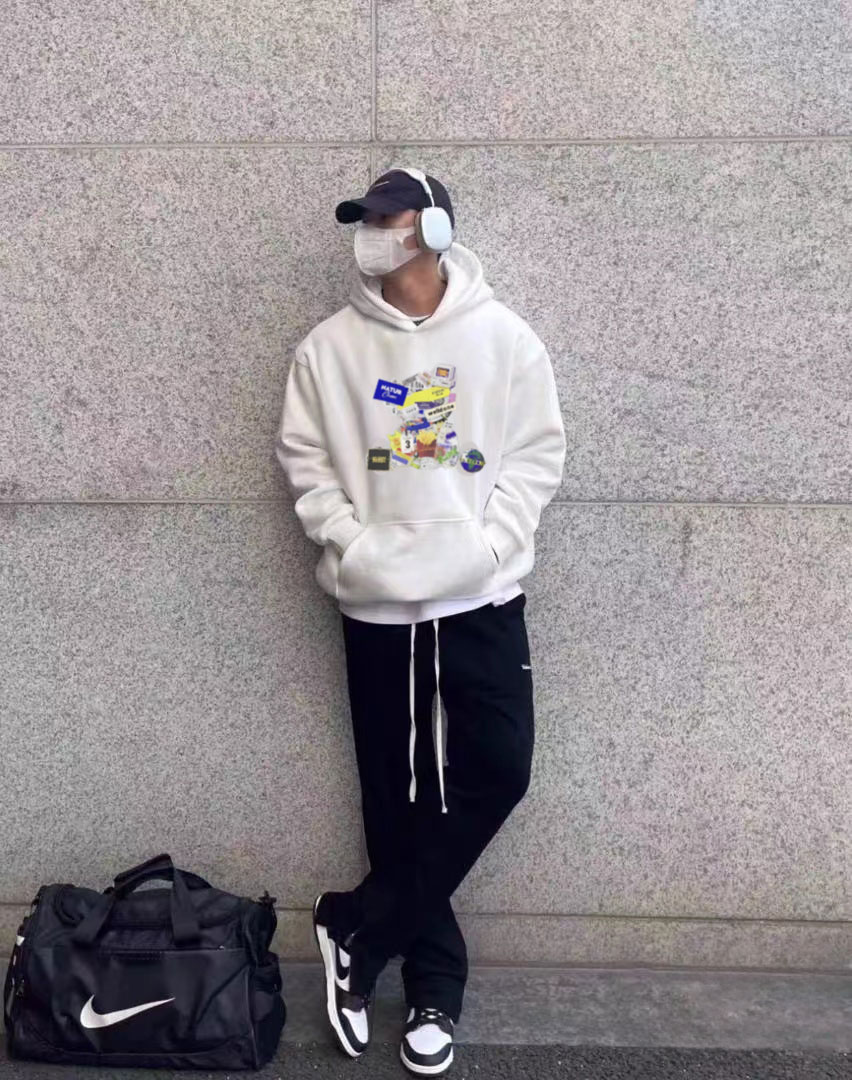 YH #E1102 Puffer Jacket We11done Colour: White Number of codes: S-XL - 图片 2