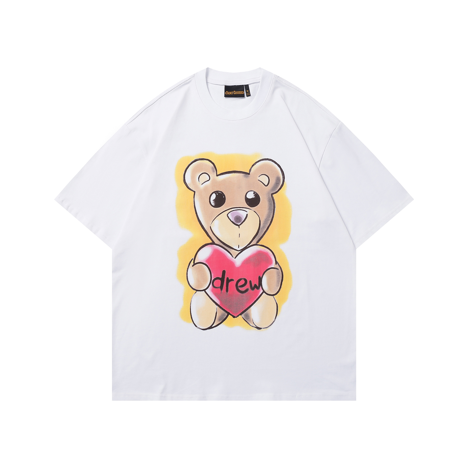 💰121 YH#Y31 Dr Love Bear Smiley Letter T Colour: Picture colour Number of codes: S-XL