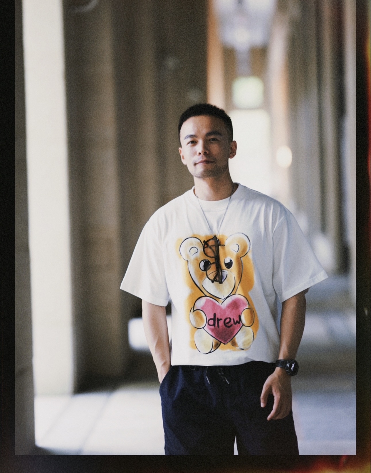 💰121 YH#Y31 Dr Love Bear Smiley Letter T Colour: Picture colour Number of codes: S-XL - 图片 8