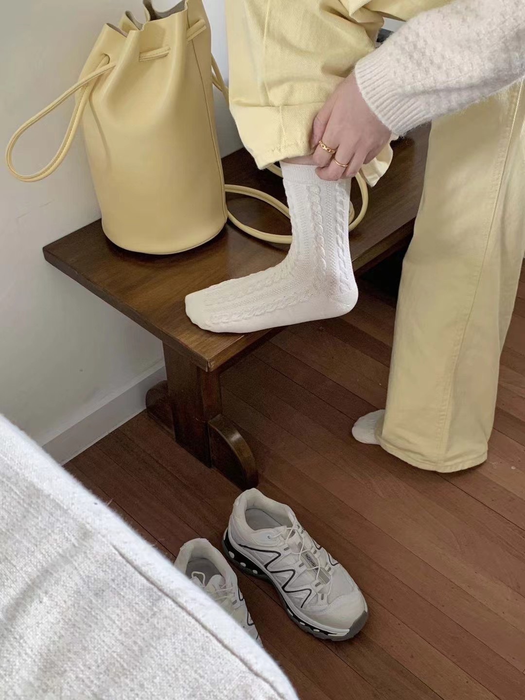Utterly captivated by the soft, charming aesthetic of these socks - Comprehensive 3