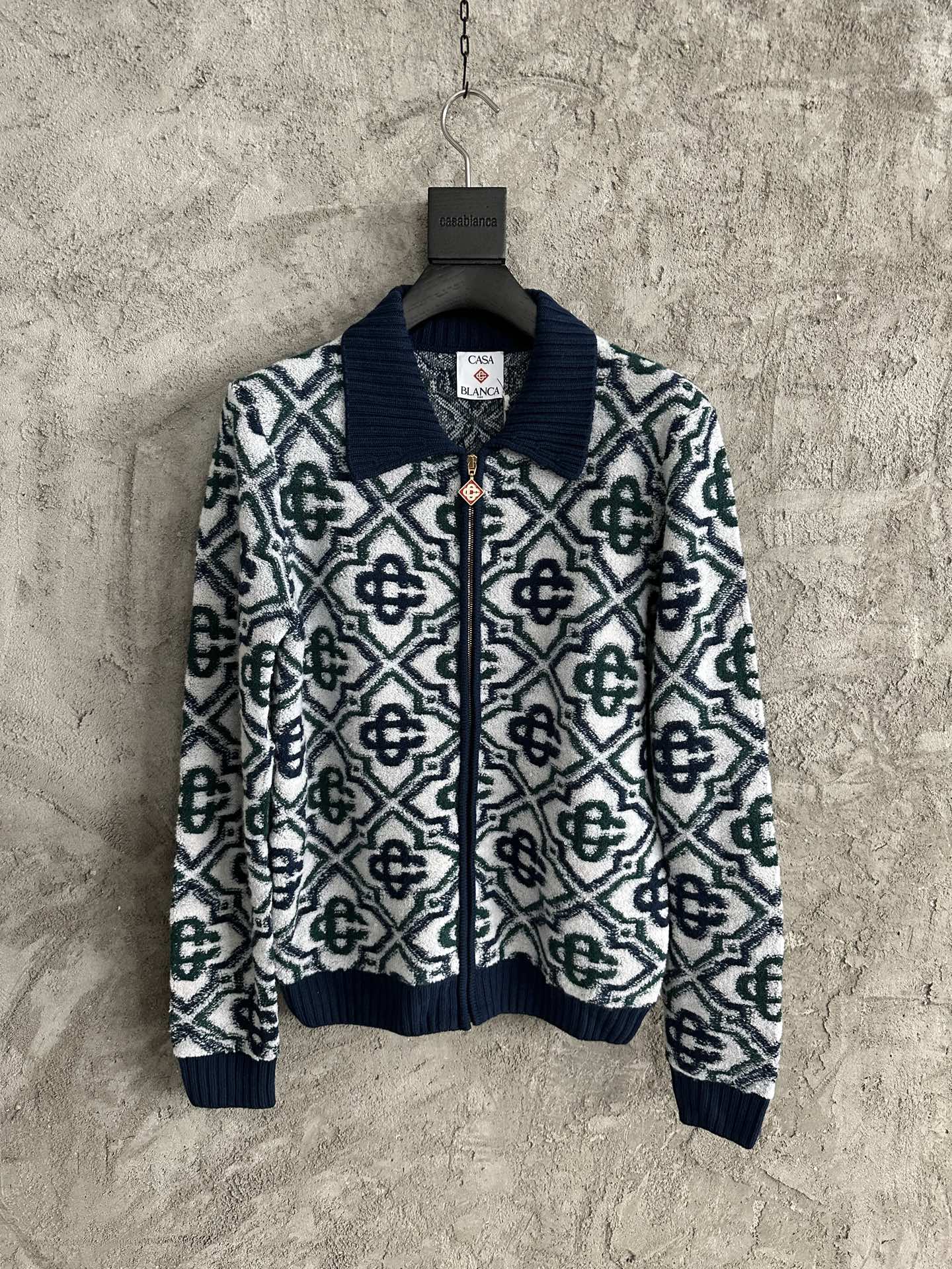 NO:677514,CASABLANCA 2025SS knitted zipper wool jacket, customized pure wool fabric, imported machine high-density knitting, corn tooth metal zipper, SIZES, M, L, XL, ready stock in seconds, men's clothing, jackets & coats,19860909CASABLANCA 2025SS 针织拉链羊毛外套,定制纯羊毛面料,进口机高密度针织,玉米牙金属拉链,SIZES,M,L,XL,现货秒发,男装,jackets & coats,,Women's clothing