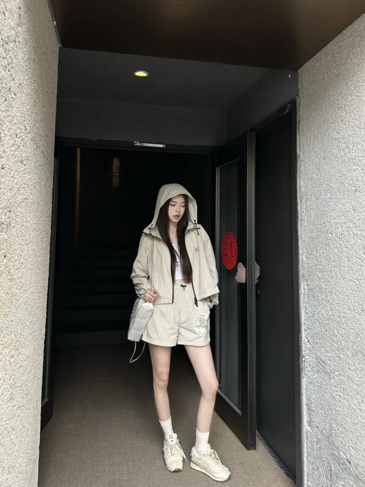 버버리 여성 후드 자켓 세트 103063 이미지 9